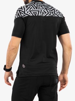 Fahrradtrikot Herren Sensor Helium Jersey S/S - black/stars