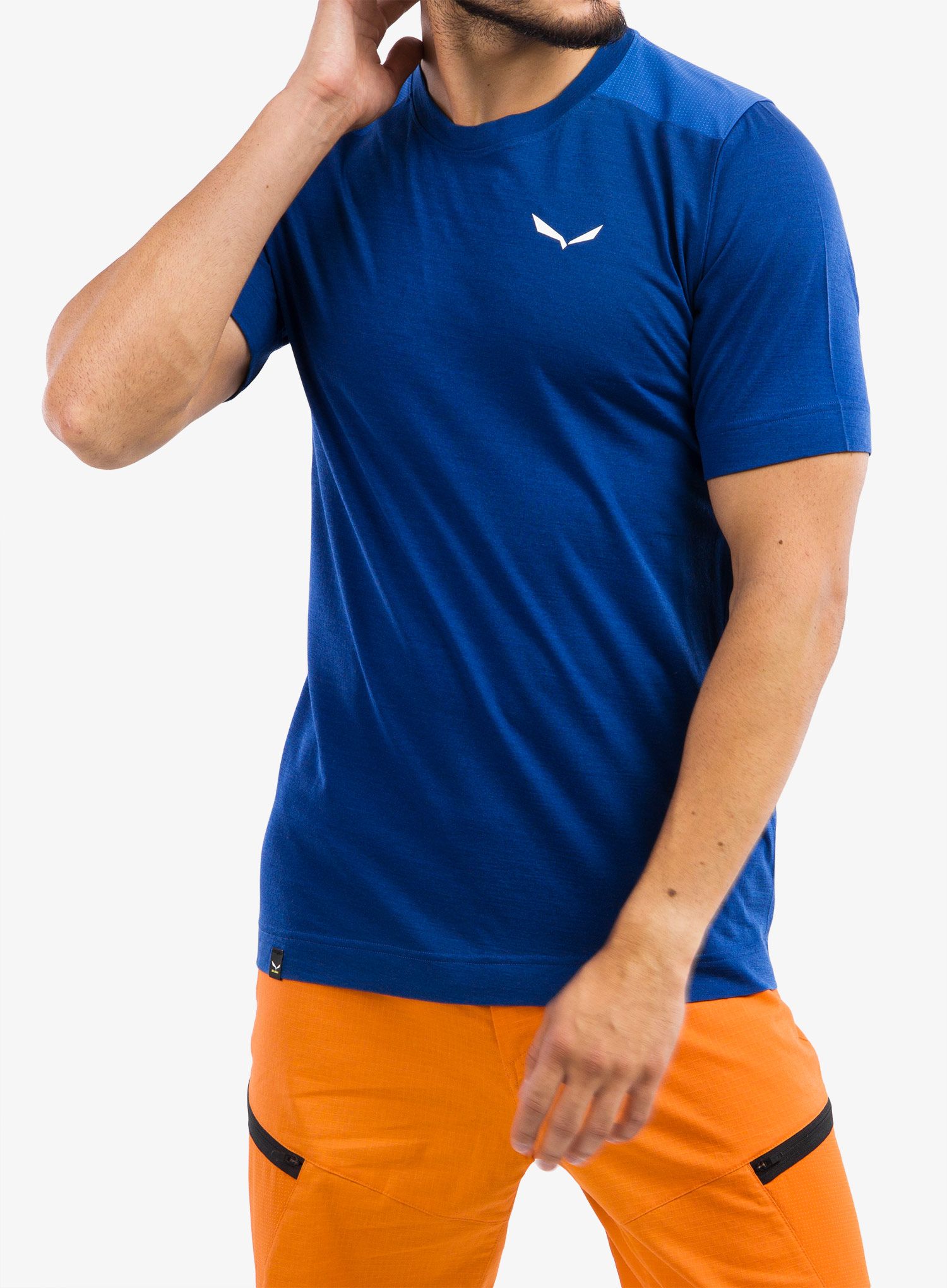 Funktionsshirt Salewa Agner Merino T-shirt - electric