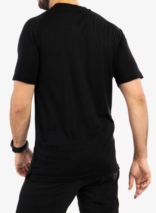 T-Shirt mit Aufdruck Herren Sensor Merino Air PT Summit - black