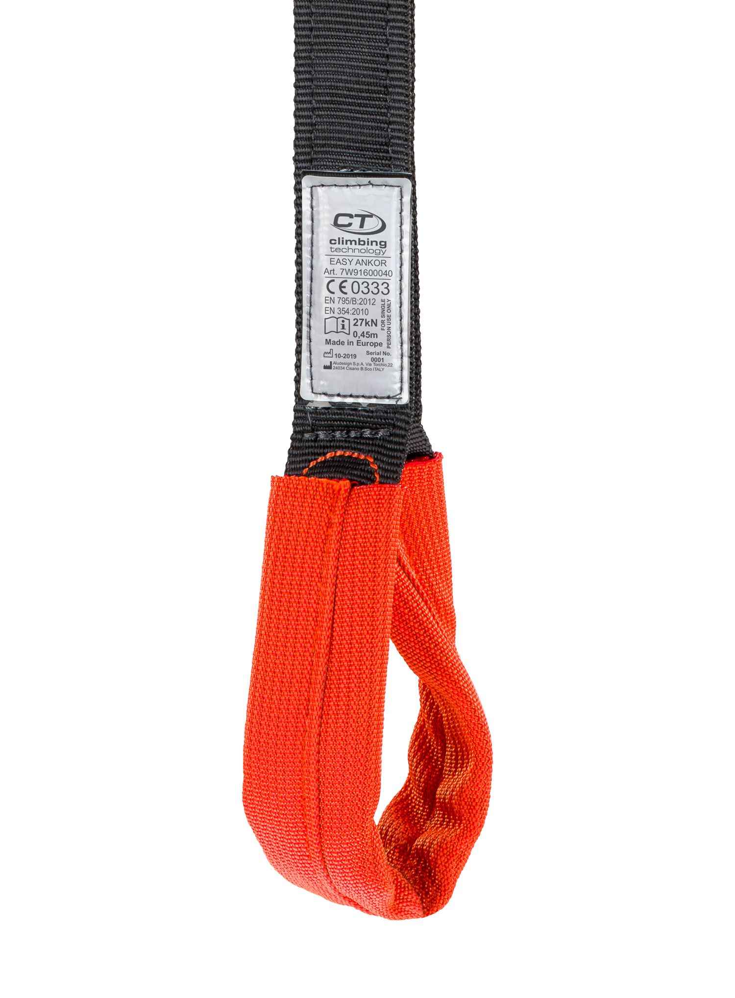 Textile Anschlageinrichtung Climbing Technology/SKYLOTEC Easy Ankor 40cm - black