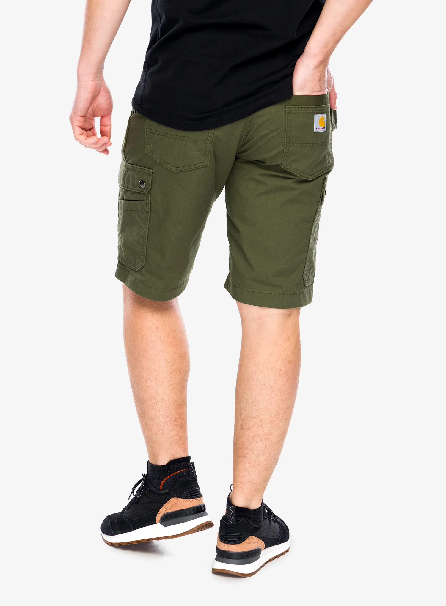 Kurze Hosen Carhartt Ripstop Cargo Work Short - basil