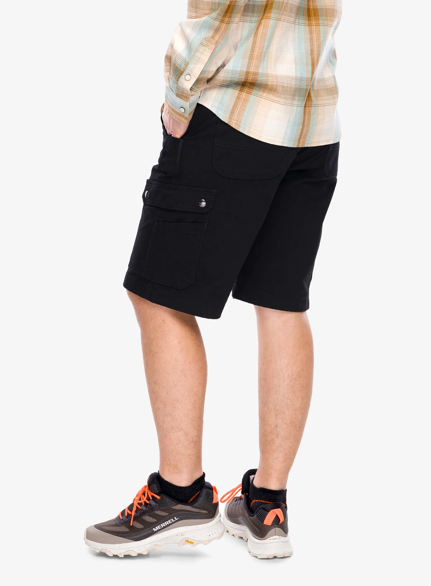 Kurze Hosen Carhartt Ripstop Cargo Work Short - black