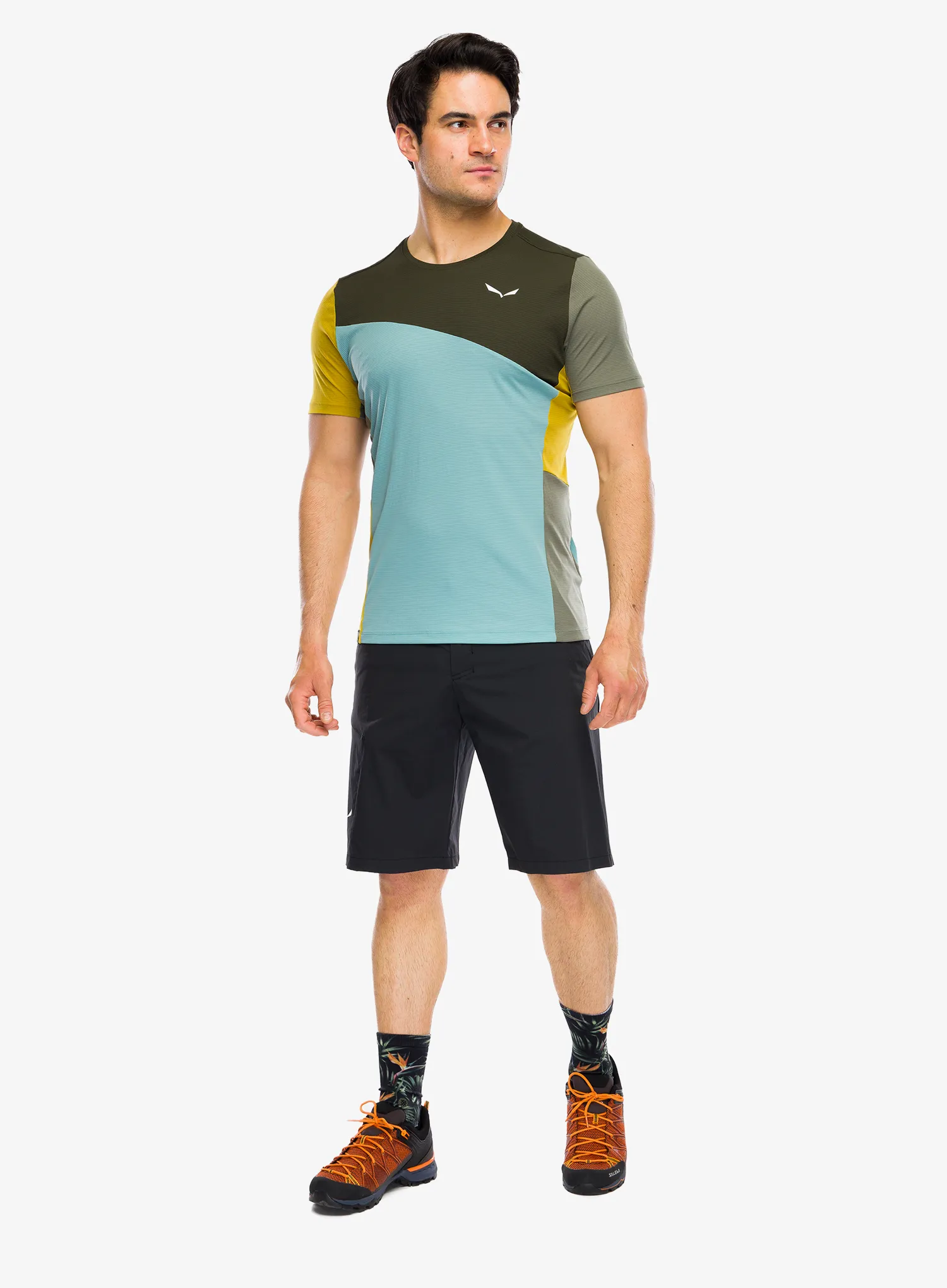 Kurze Hosen Salewa Pedroc 4 Dst Cargo Short - black out