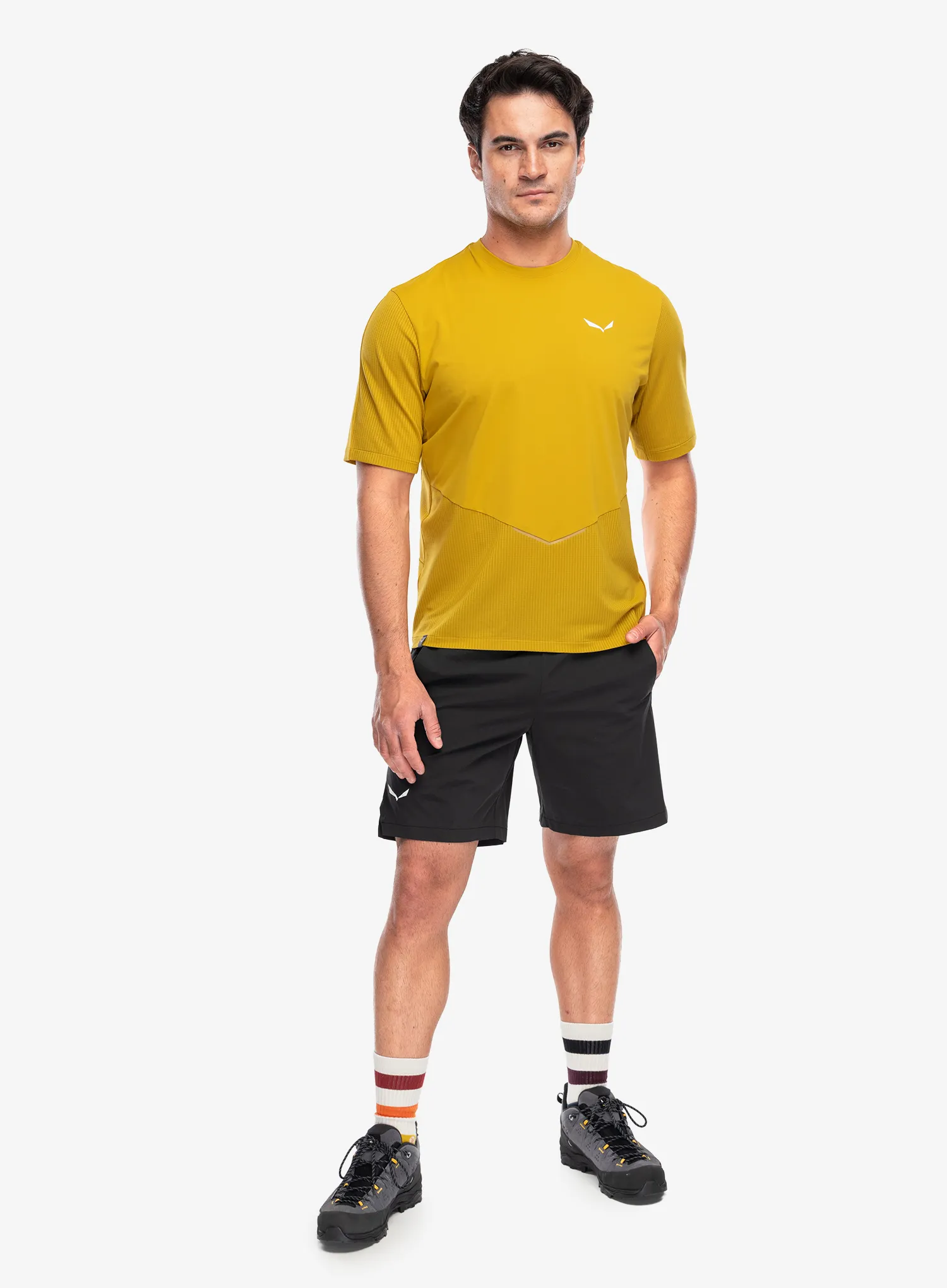 Kurze Hosen Salewa Pedroc Dst Light Short - black out