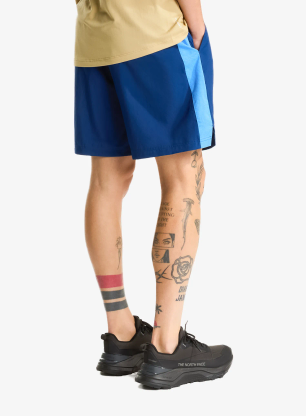 Kurze Hosen The North Face 24/7 Color Block Shorts - blue/marina blue