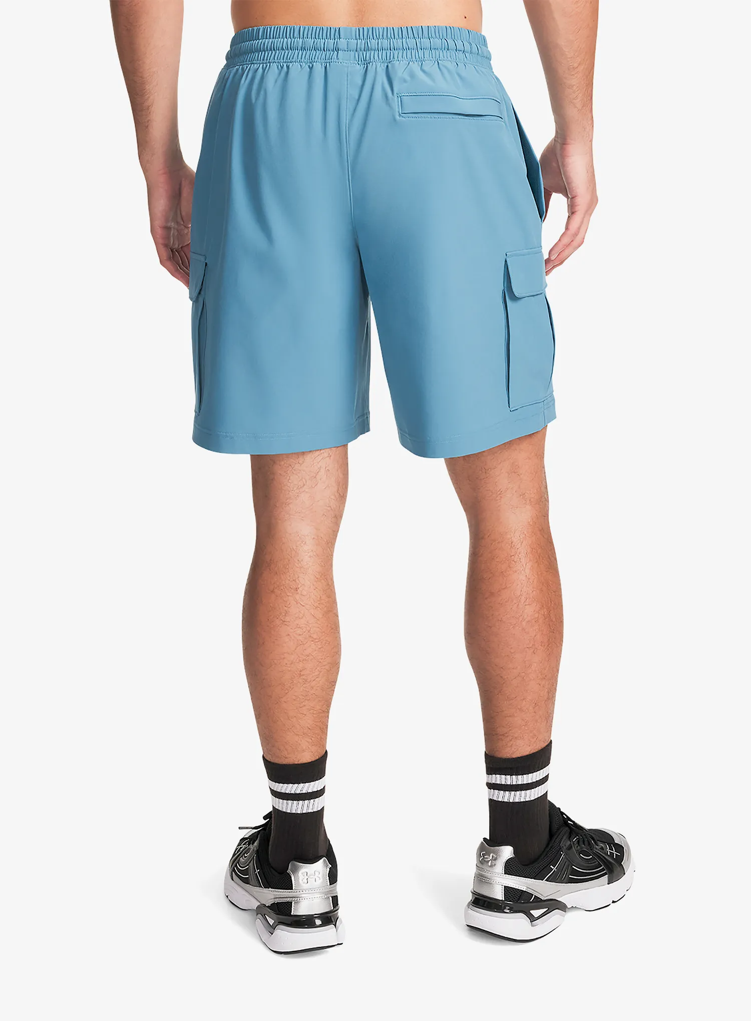 Kurze Hosen Under Armour Vibe Woven Cargo Short - boundless blue/black