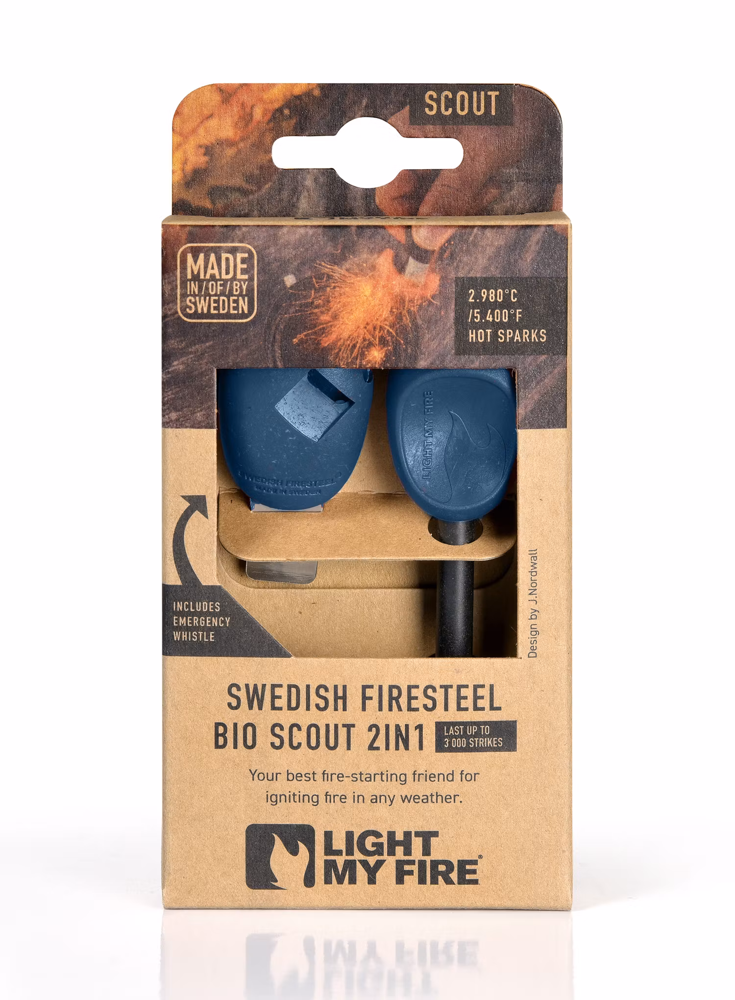 Feuerstein Light My Fire Firesteel Bio Scout - hazy blue