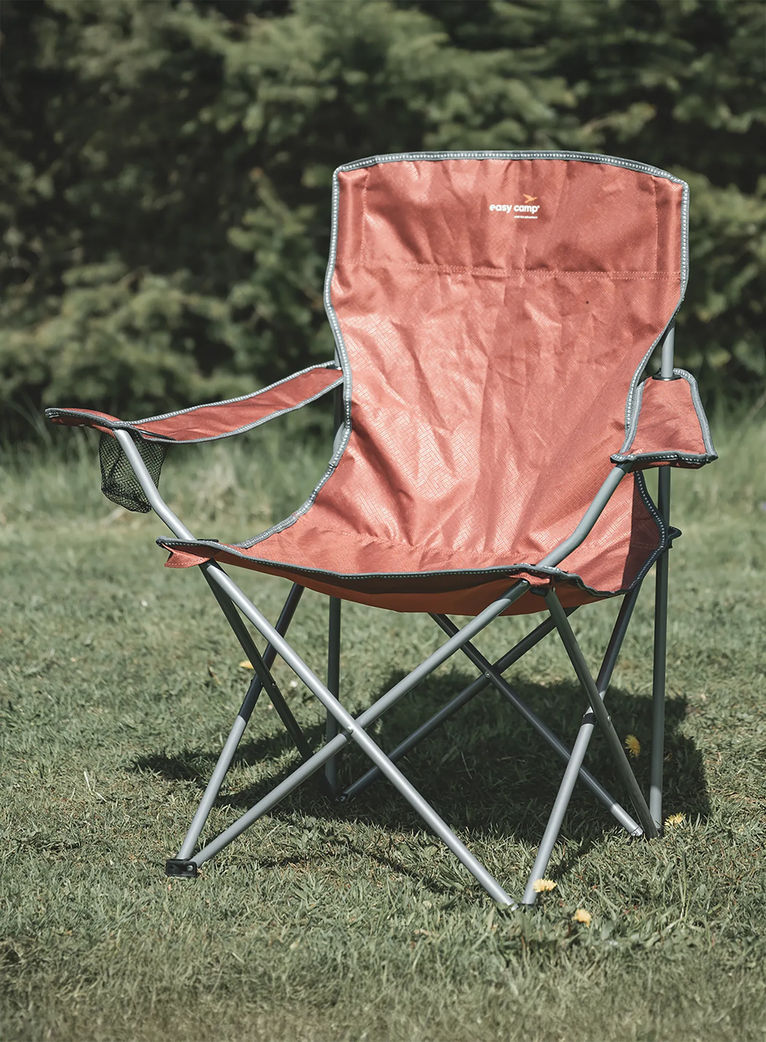 Campingstuhl Easy Camp Spruce Arm Chair - clay red