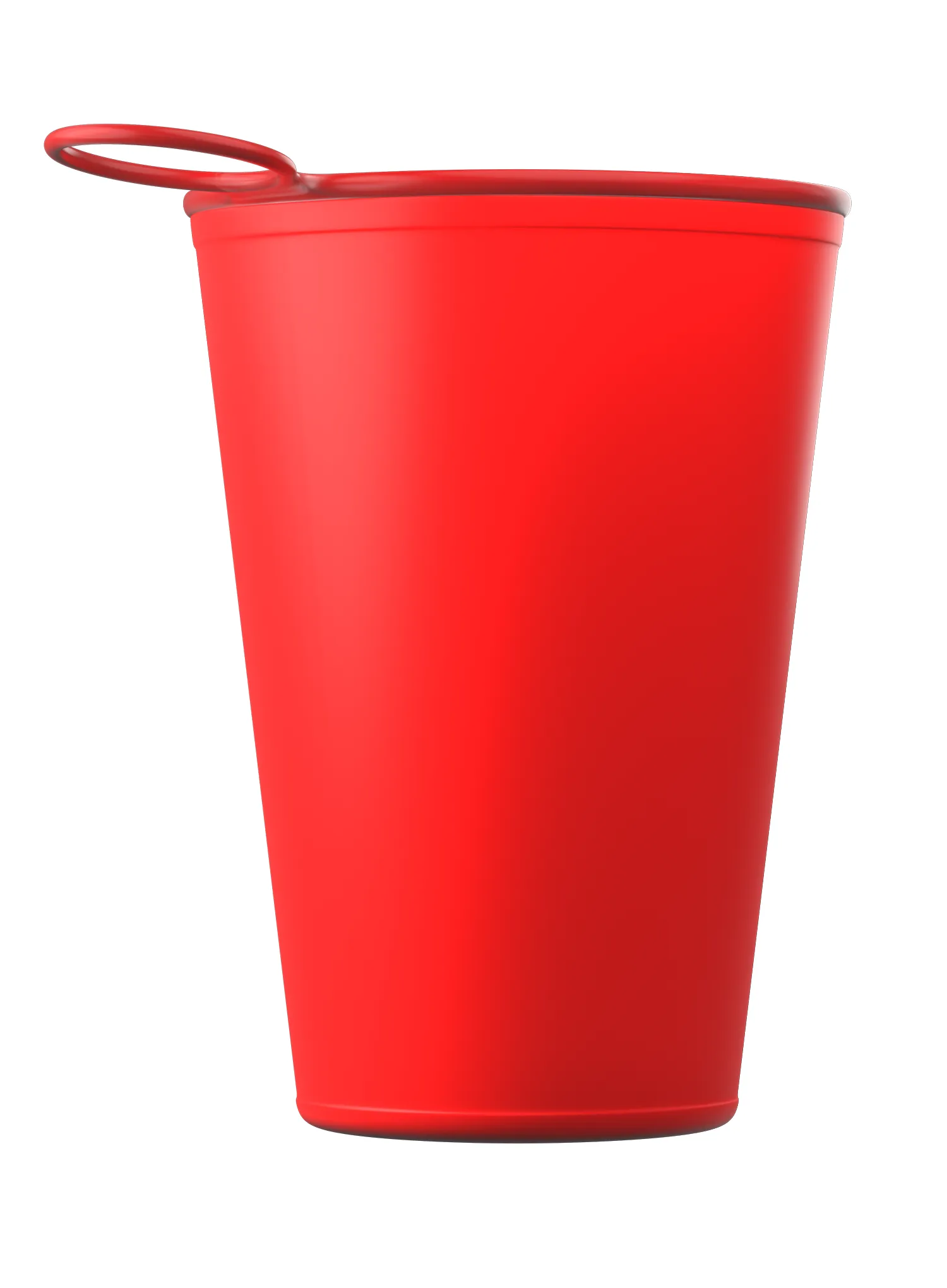 Faltbecher Compressport Fast Cup 200 ml - red