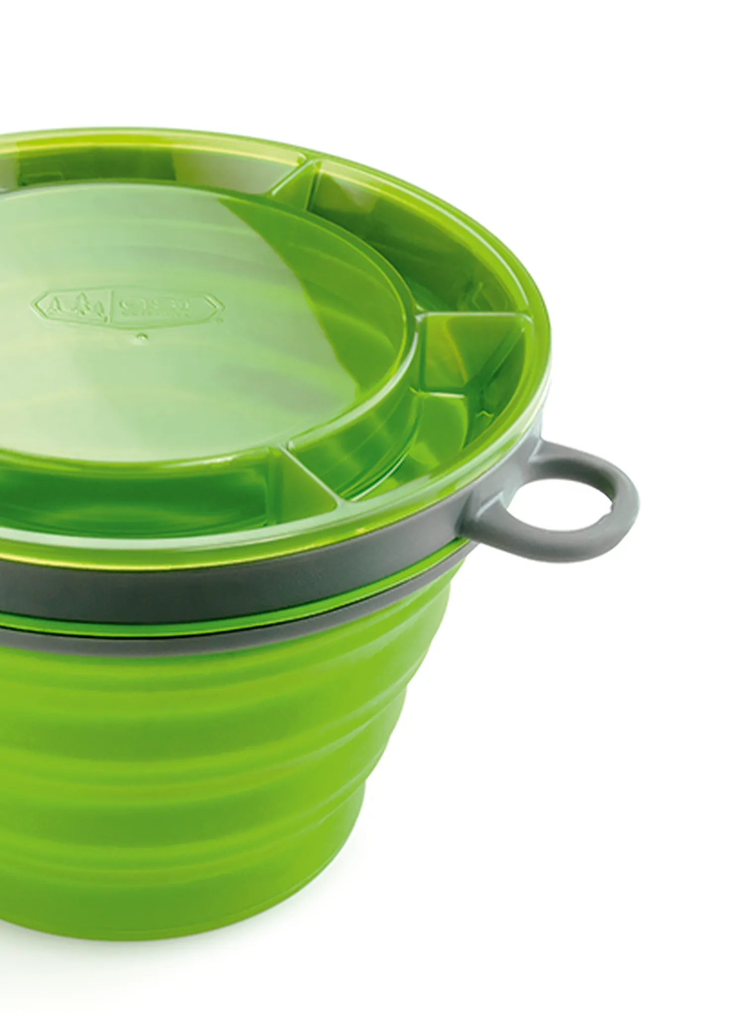 Faltbecher GSI Outdoors Collapsible Fairshare Mug 0,651 l - green