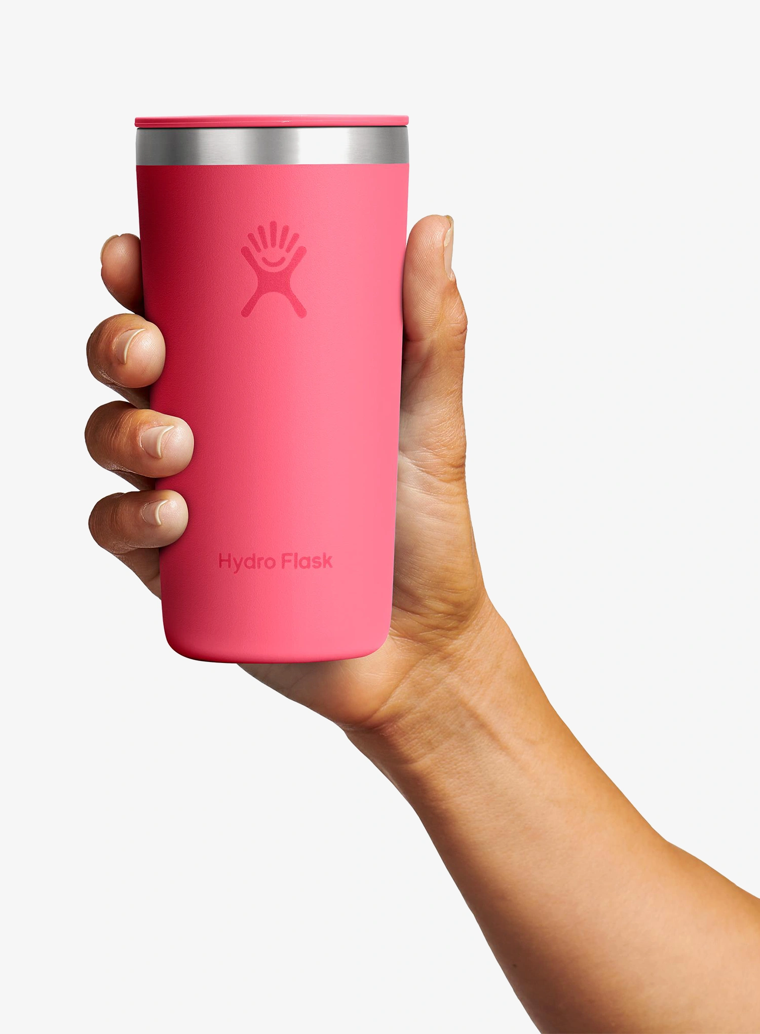 Thermobecher Hydro Flask 12 Oz All Around Tumbler Press-In Lid (355 ml) - popstar pink