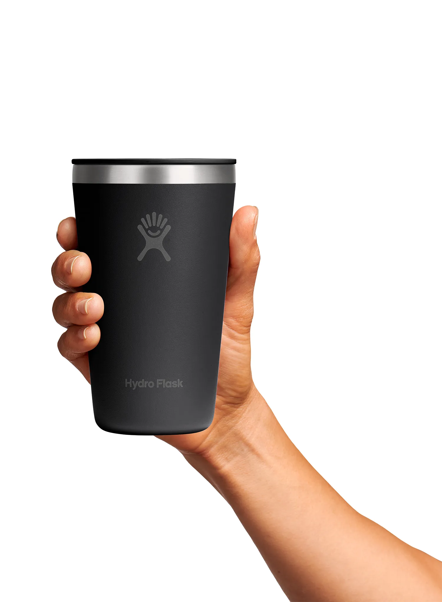 Thermobecher Hydro Flask 16 Oz All Around Tumbler Press-In Lid (473 ml) - black