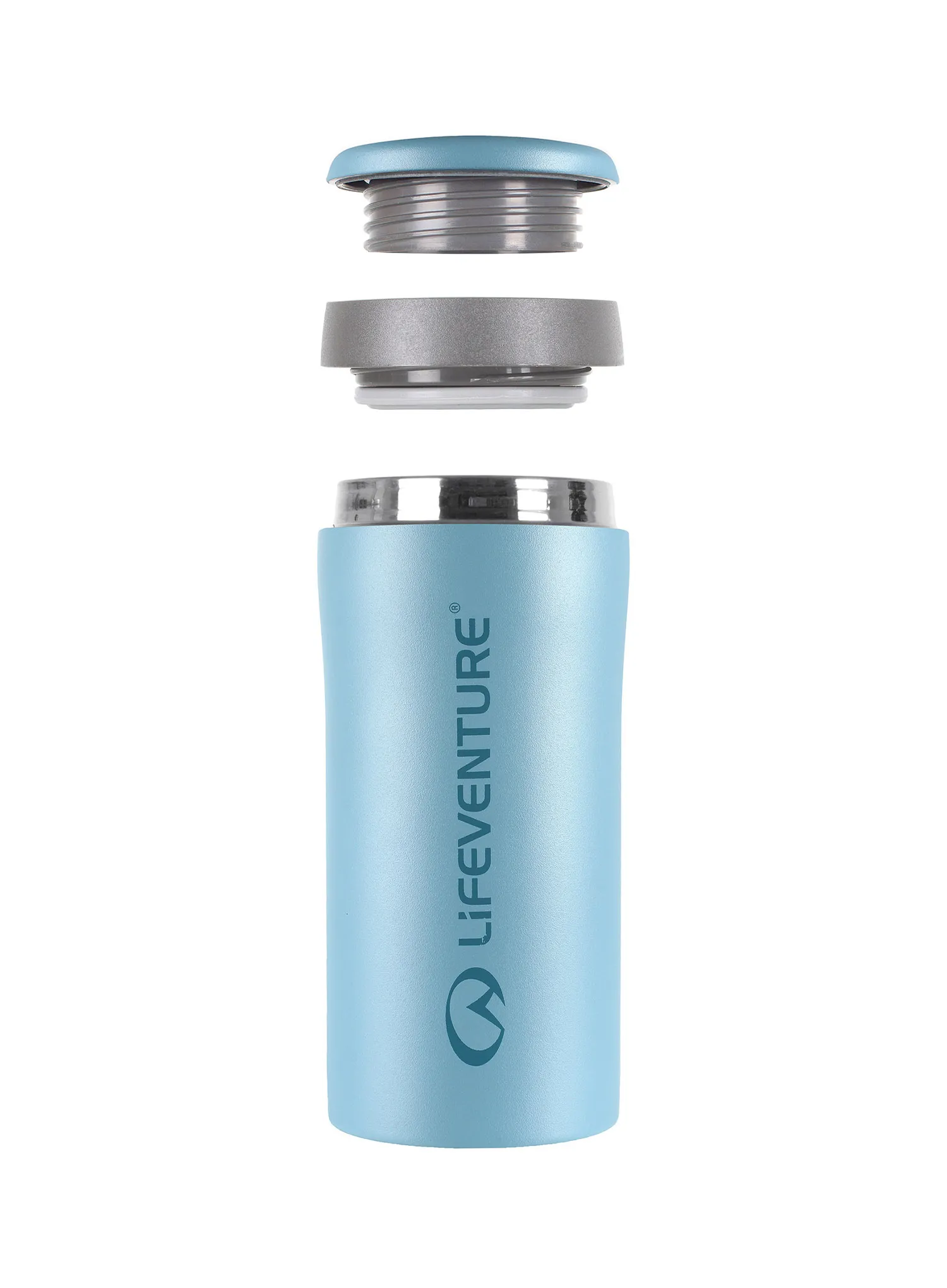 Thermobecher Lifeventure Thermal Mug (0,3 l) - matt ice blue