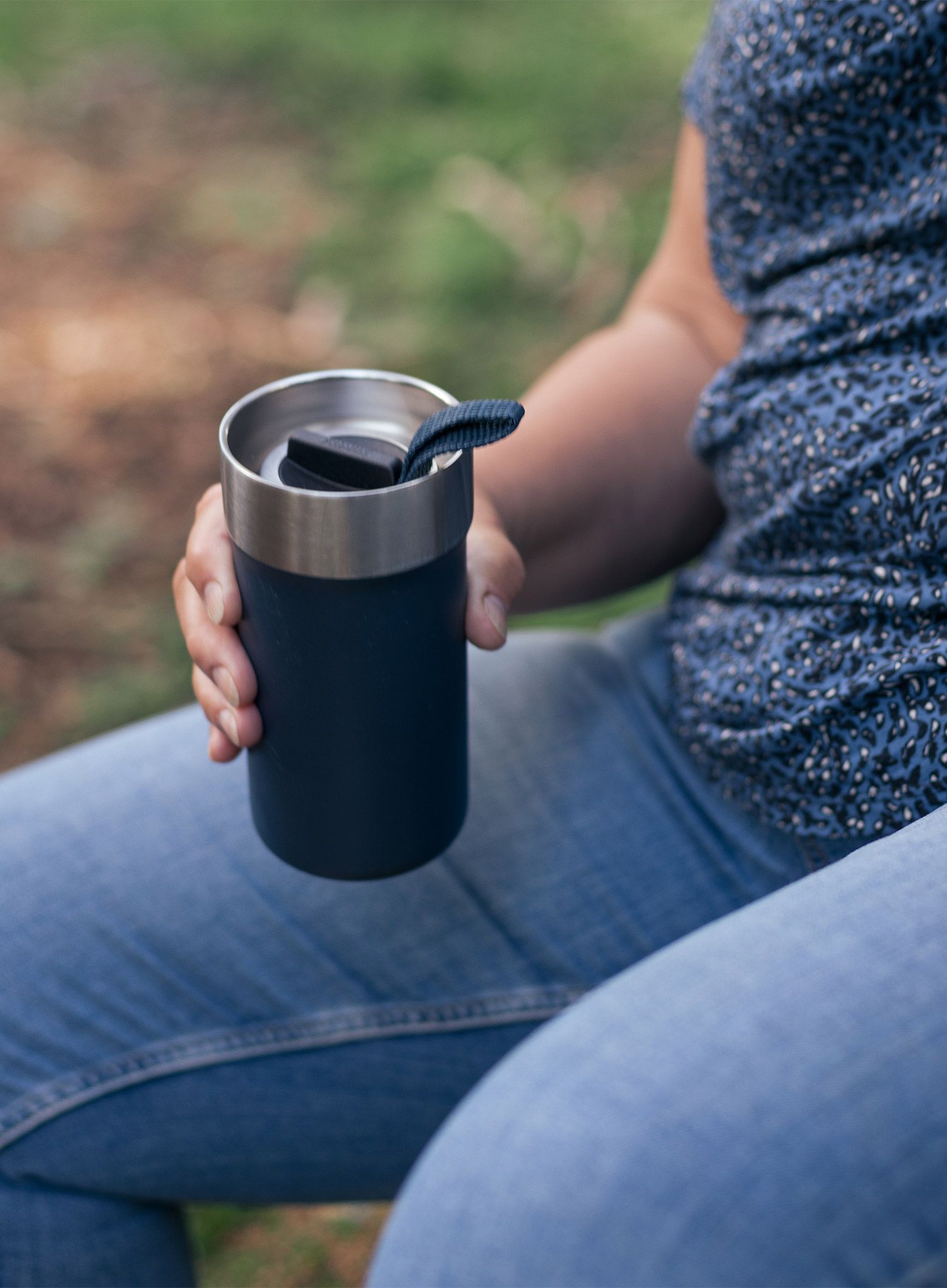 Thermobecher Primus Slurken Vacuum Mug 0,3 L - royal blue