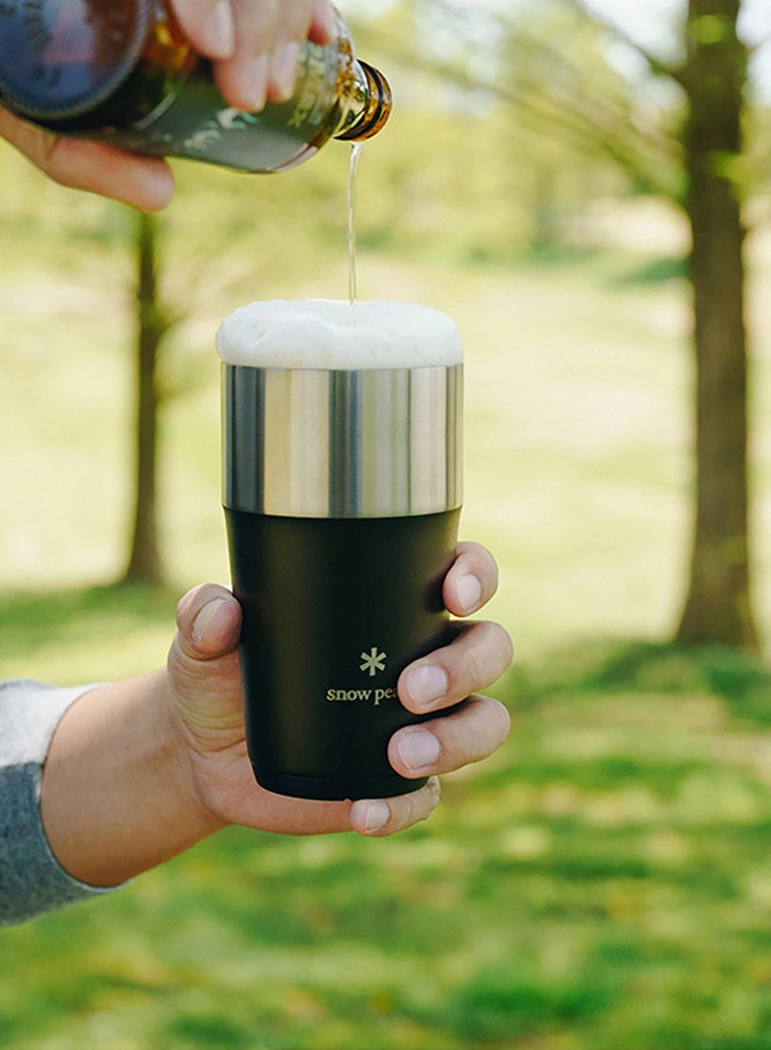Thermobecher Snow Peak Shimo Tumbler 470 ml - black