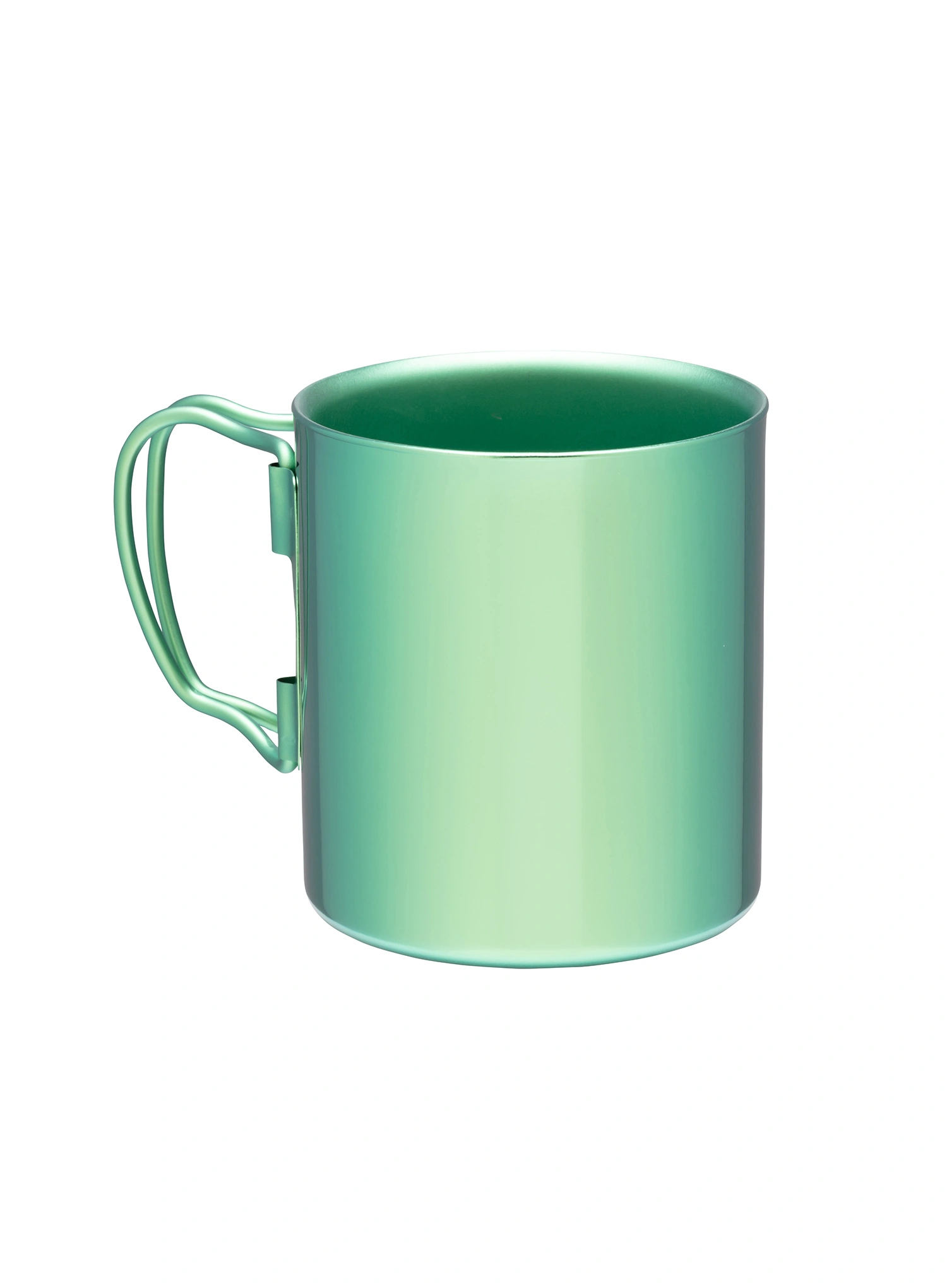 Thermobecher Snow Peak Titanium Double Wall 450 ml Mug - green