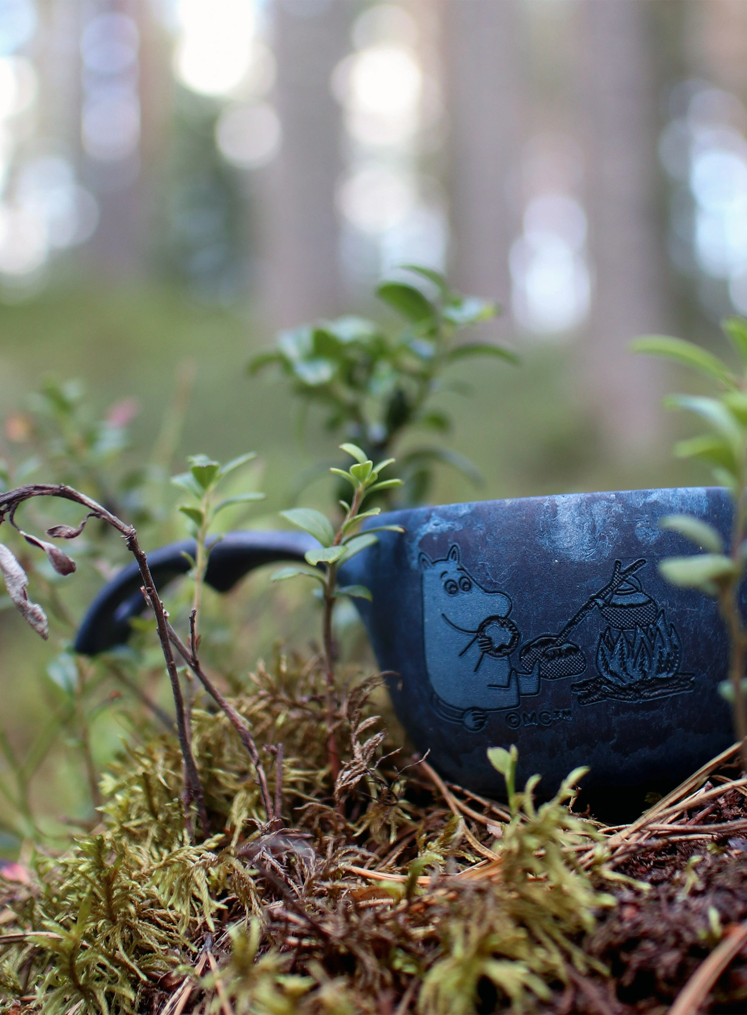 Becher Kupilka 12 Moomin Moomintroll Coffee (0,12 l) - blue