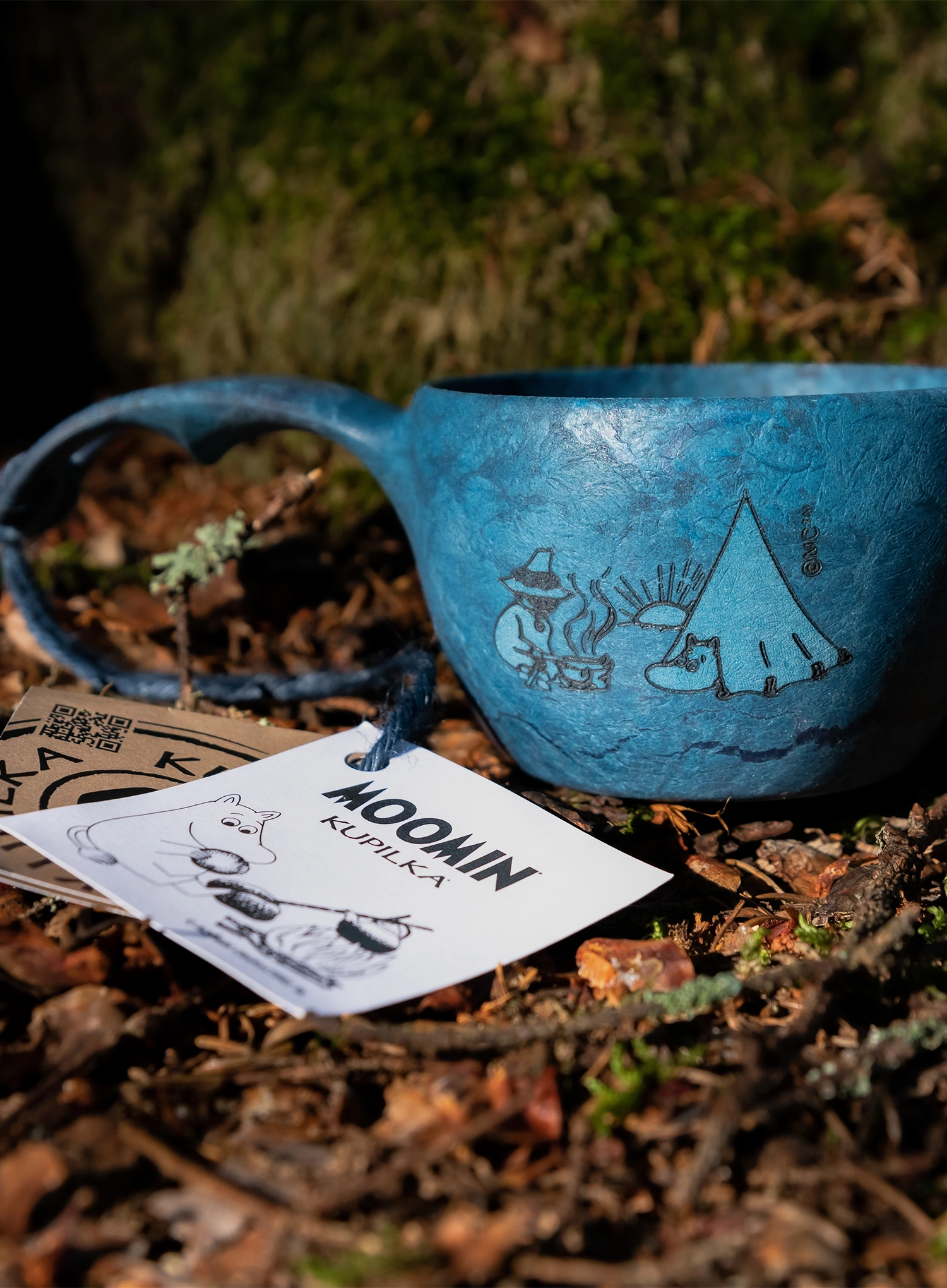 Becher Kupilka 21 Moomin Moomins Camping (0,21 l) - blue