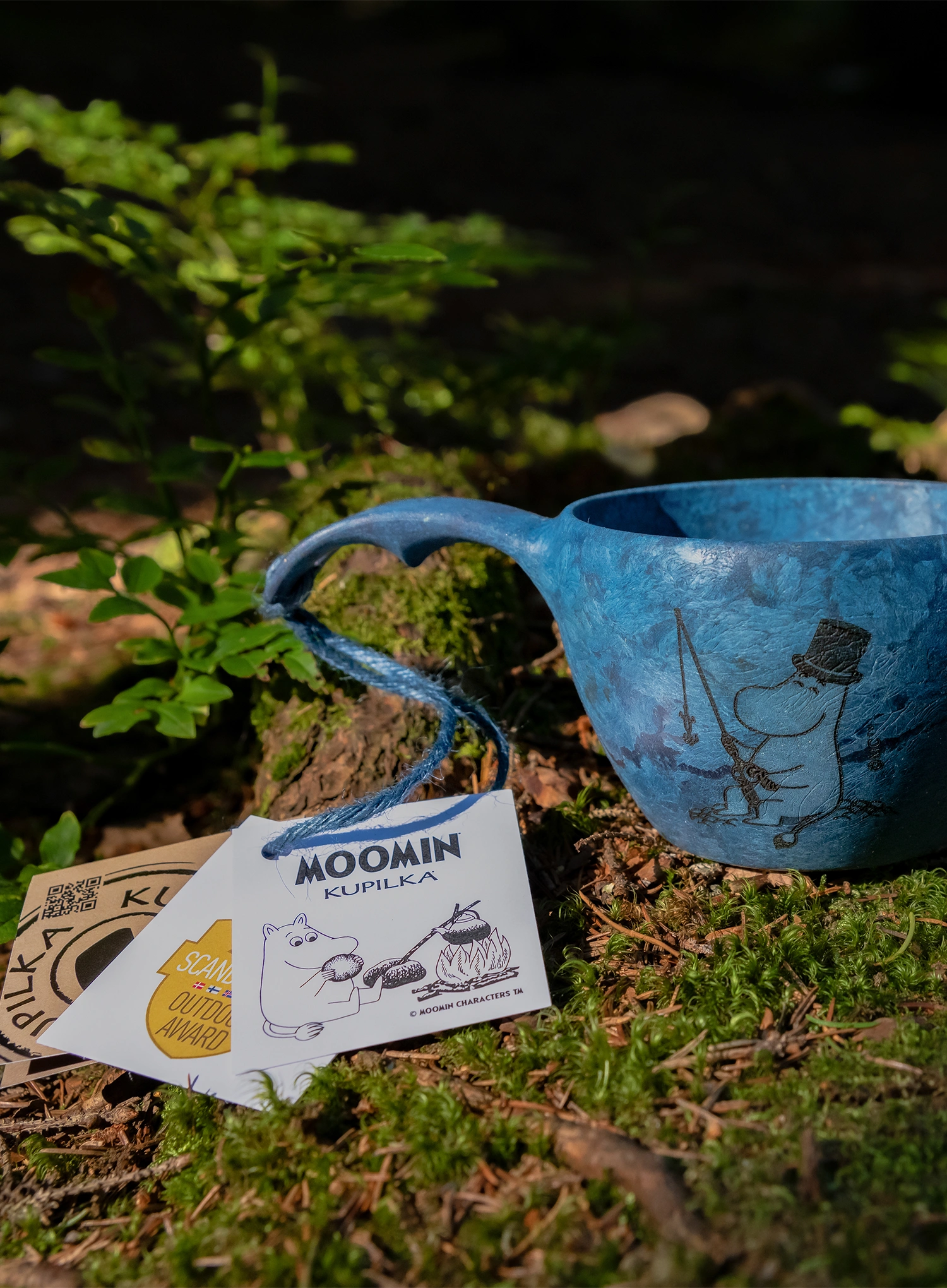 Becher Kupilka 37 Moomin Moominpappa (0,37 l) - blue