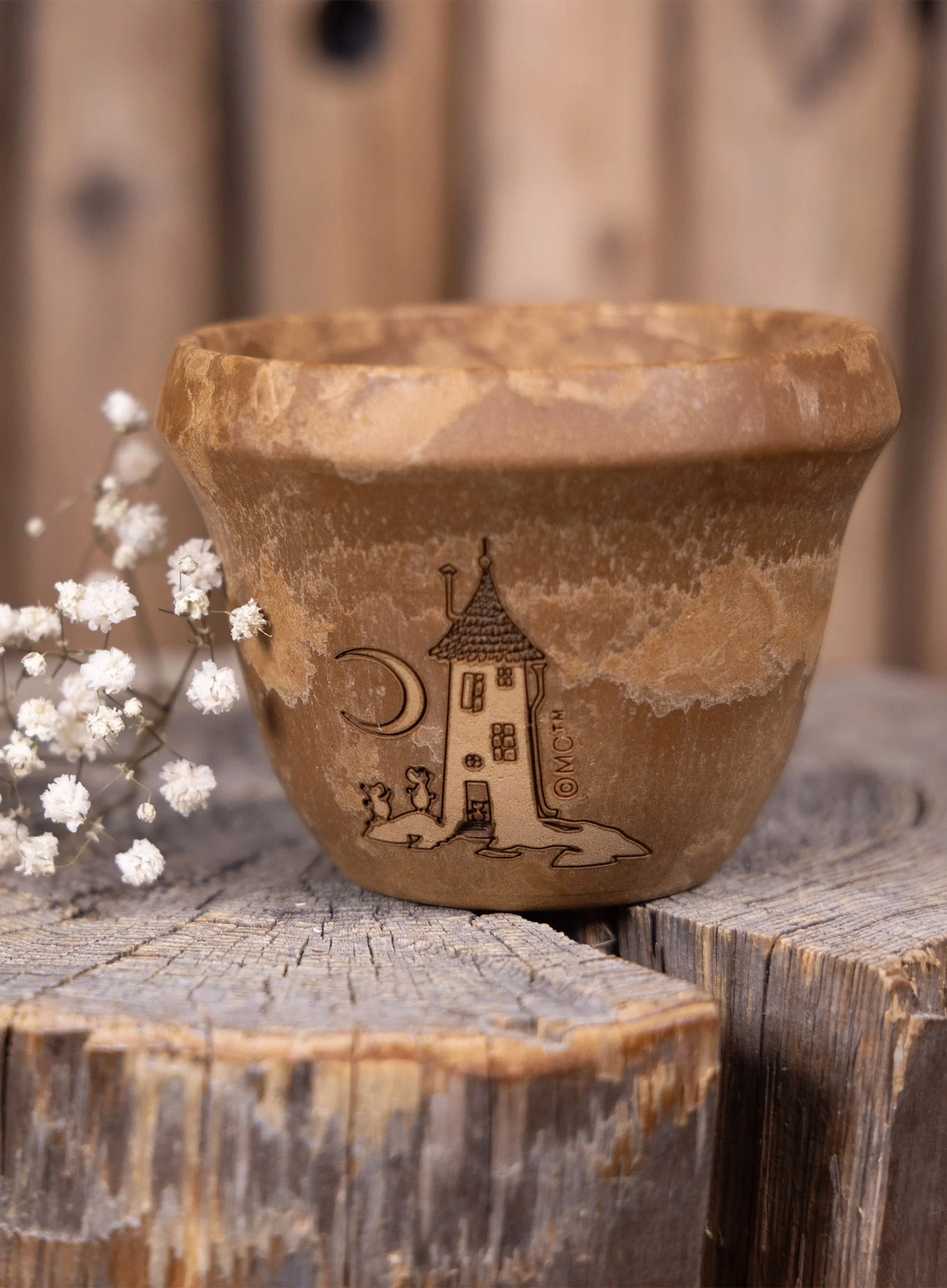 Becher Kupilka Suova 20 Moomin Moominhouse (0,2 l) - brown