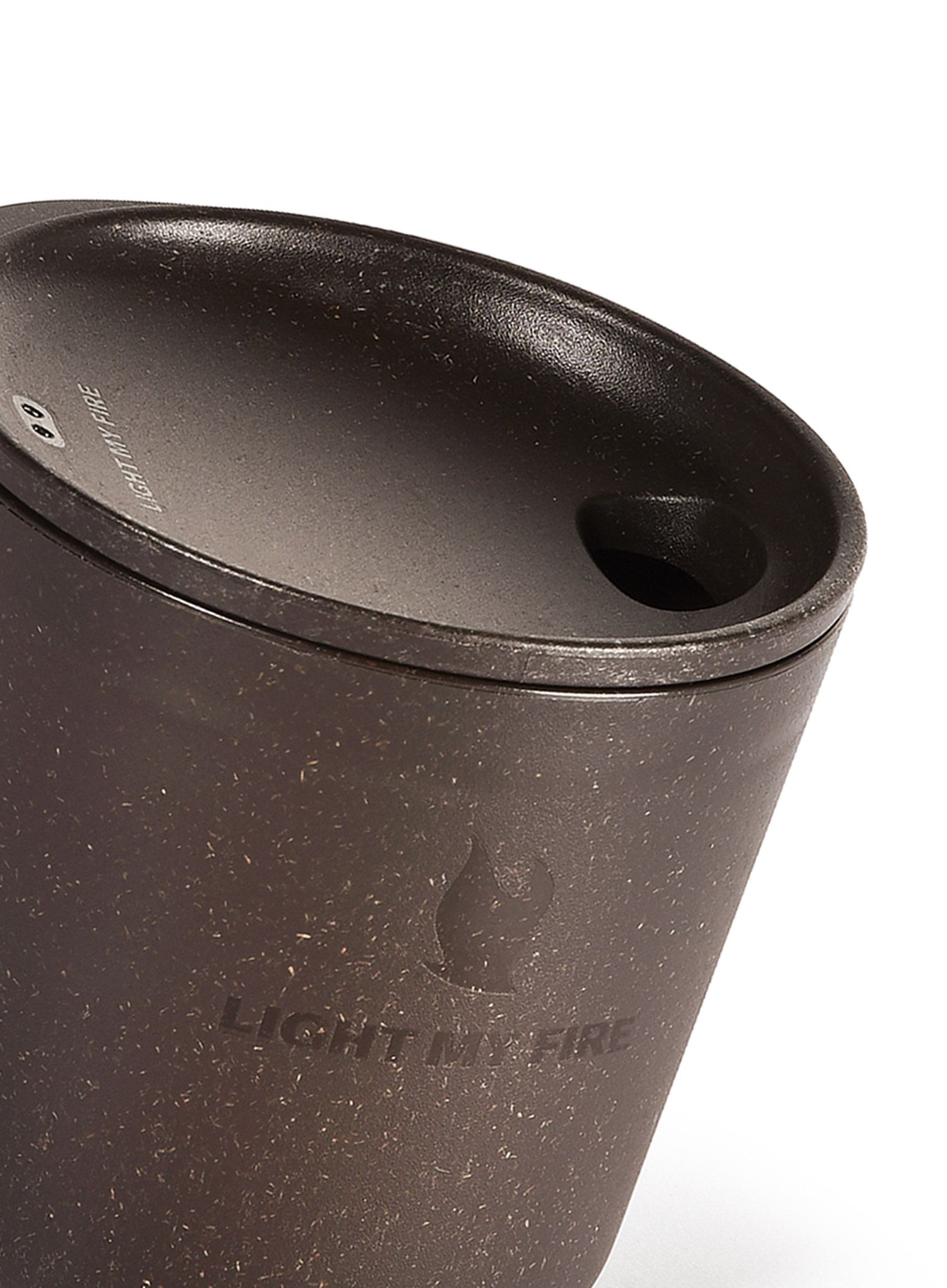 Becher Light My Fire MyCup & Lid Short (0,25 l) - cocao