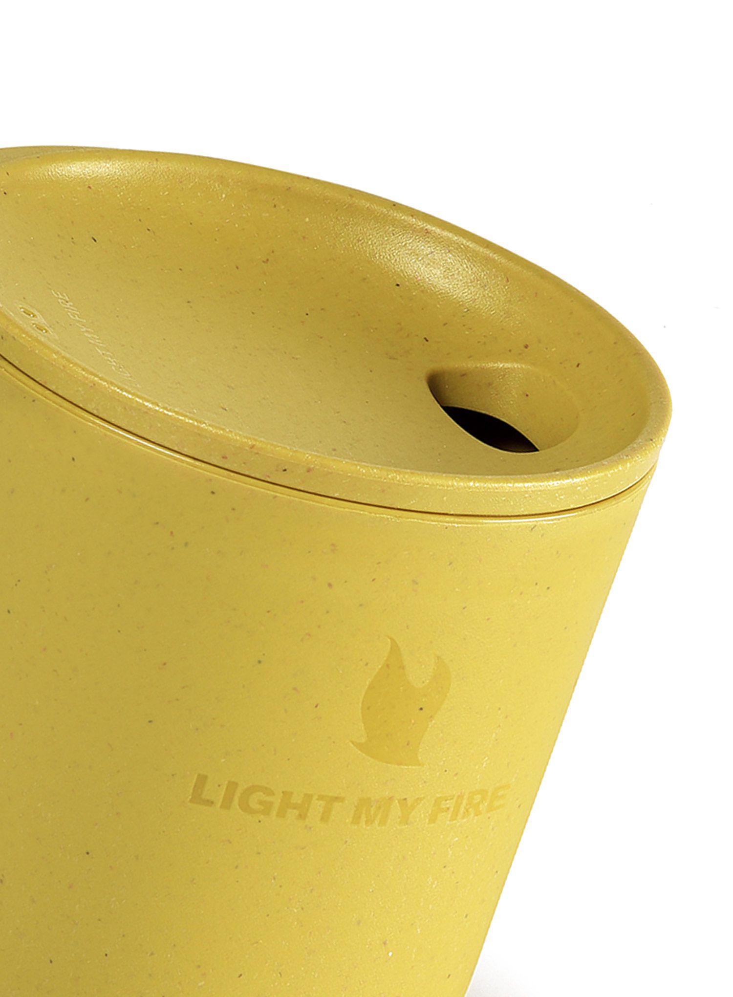 Becher Light My Fire MyCup & Lid Short (0,25 l) - mustyyellow