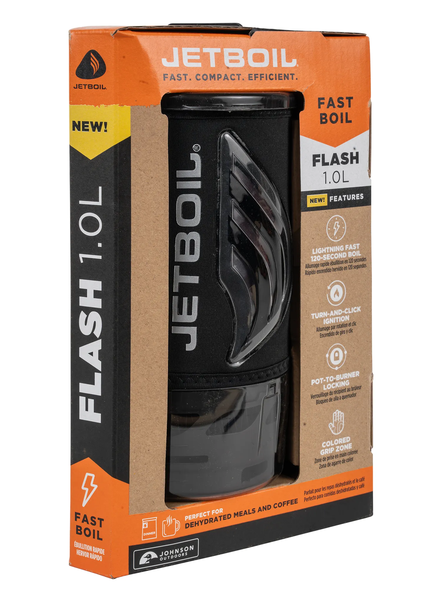 Kochset Jetboil Flash 2.0 Personal Cooking System - carbon