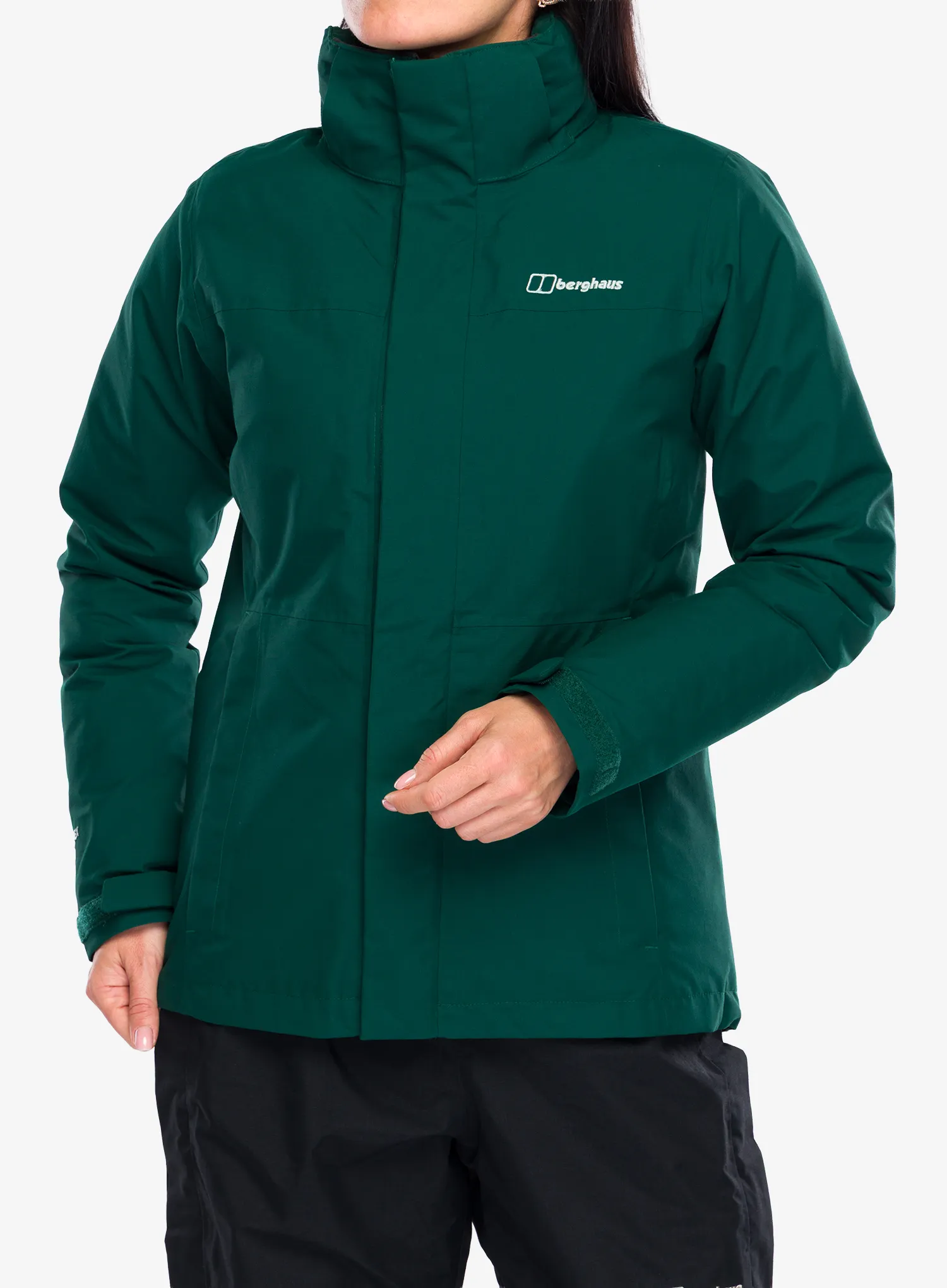3-in-1 Jacke Damen Berghaus Hillwalker 2.0 Gemini HL 3in1 Jacket - off peak/evernia green