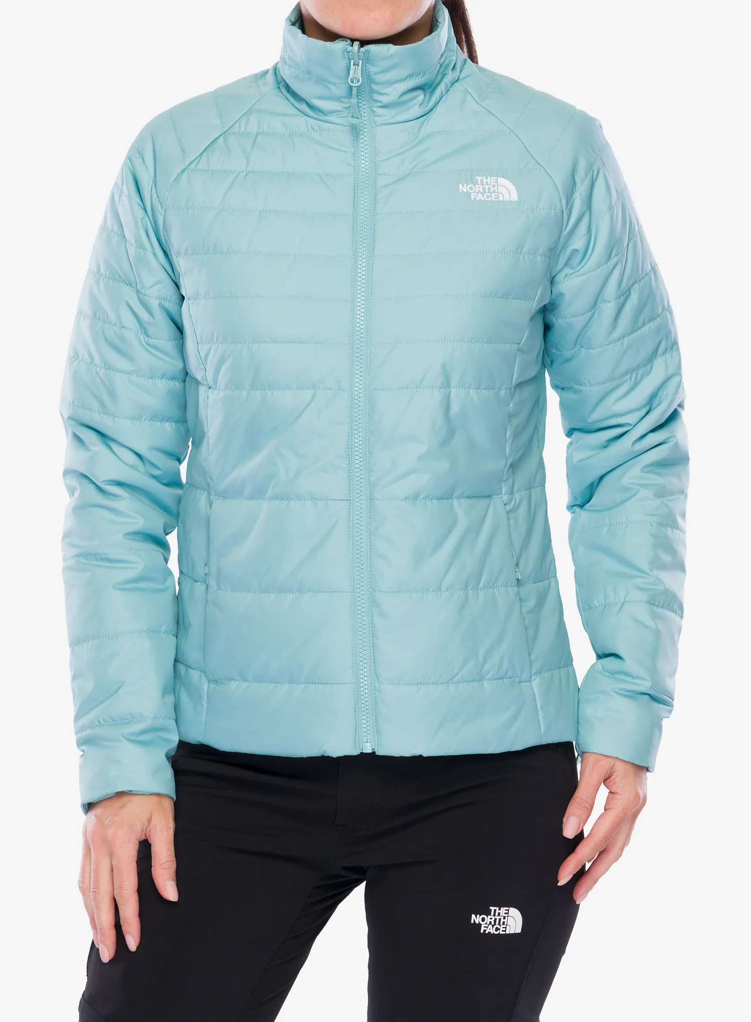 3-in-1 Jacke Damen The North Face Inlux Triclimate - space dark heather/blue elipse