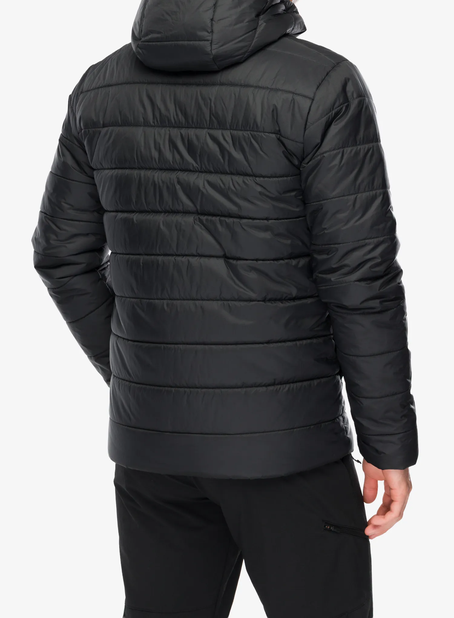 Jacke adidas TERREX Multi Essentials CLIMAWARM Insulated Hooded Jacket - black
