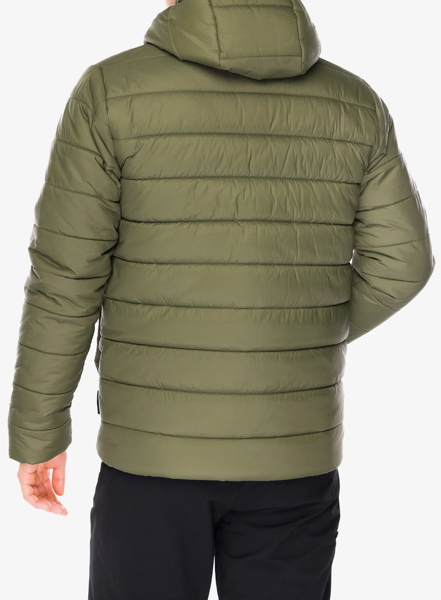 Jacke adidas TERREX Multi Essentials CLIMAWARM Insulated Hooded Jacket - olive strata