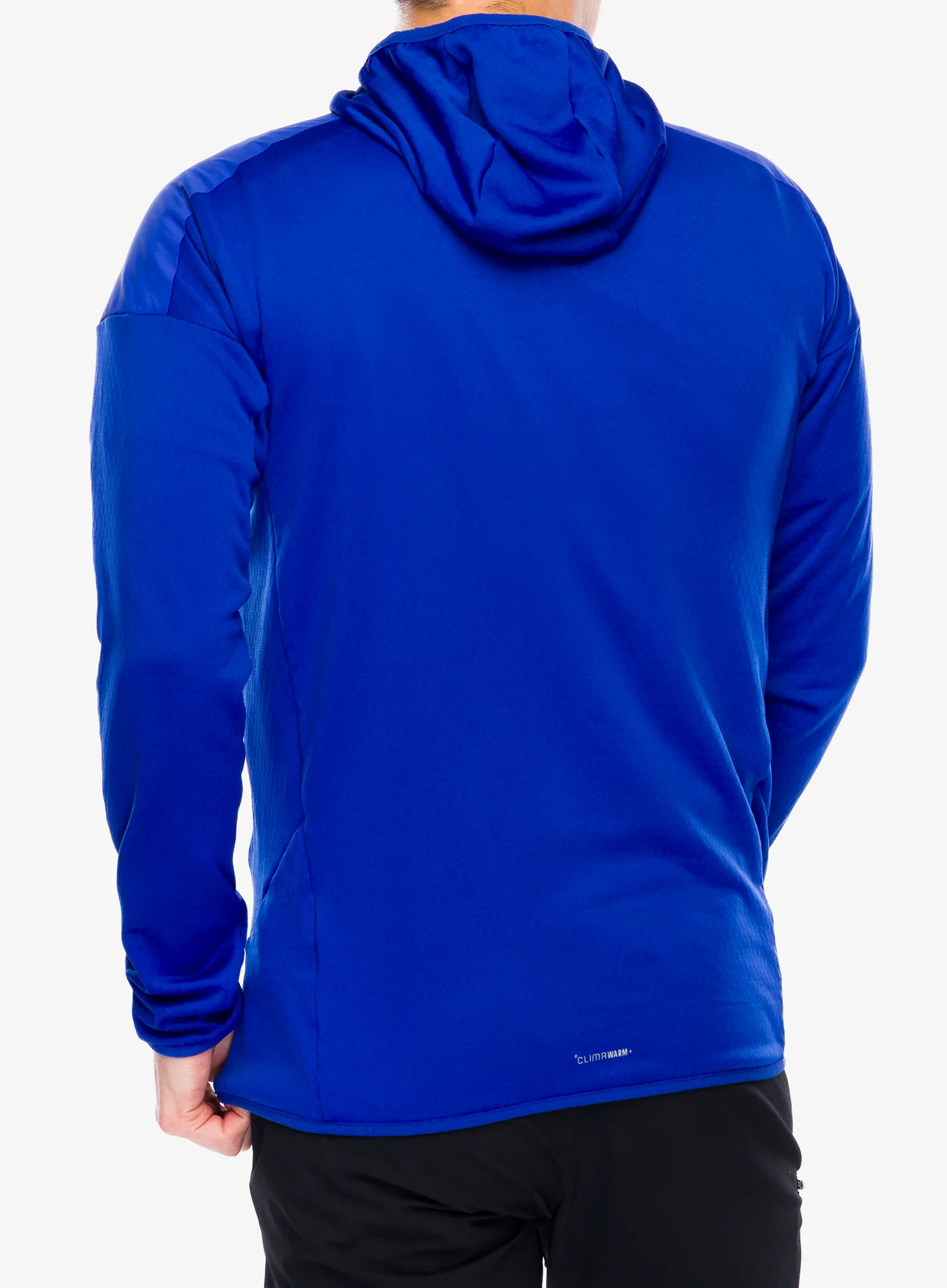 Jacke adidas TERREX Xperior Climawarm+ Wind Light Fleece Hooded Jacket - semi lucid blue