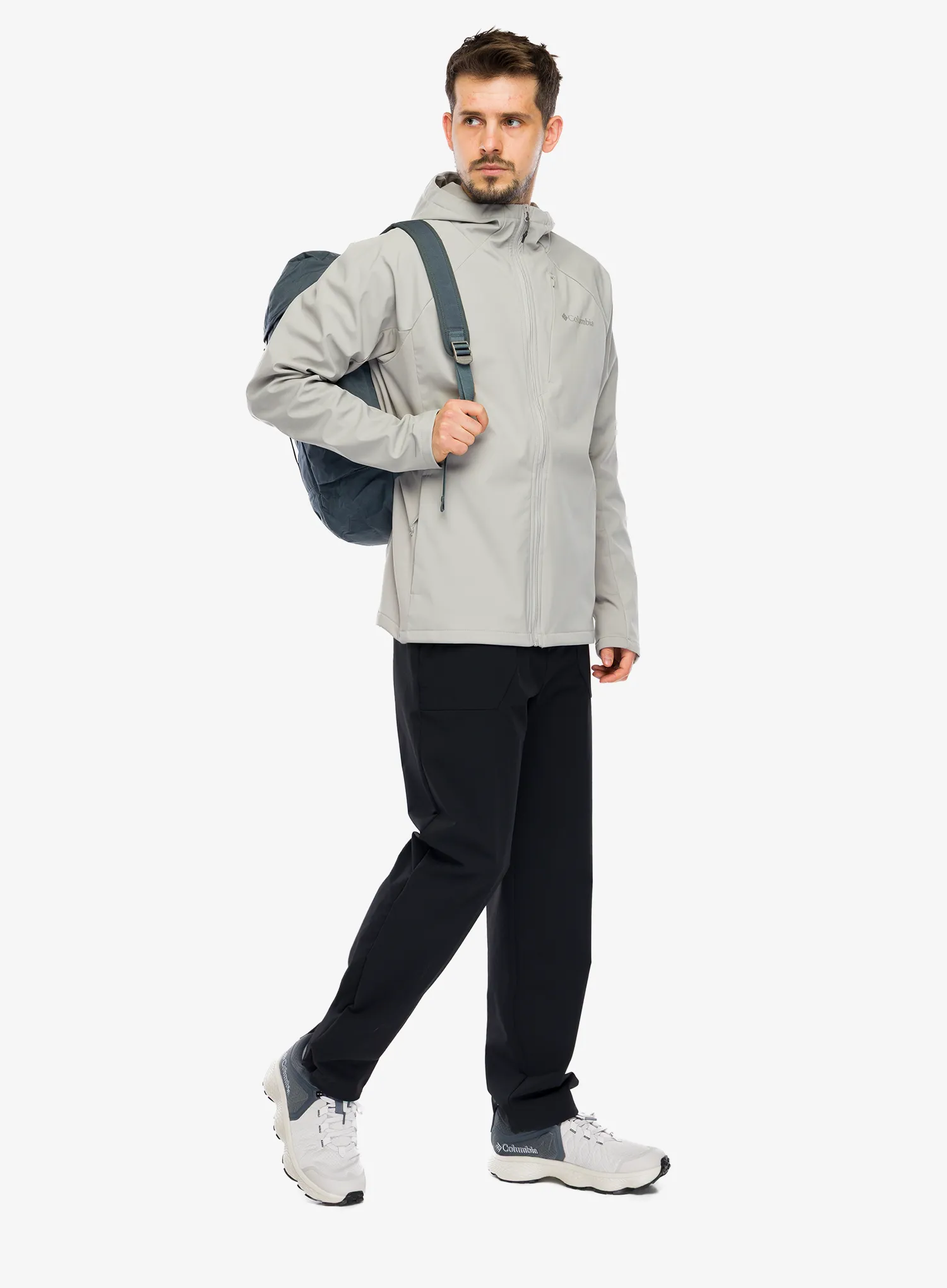 Jacke Columbia Trailborne Softshell - flint grey