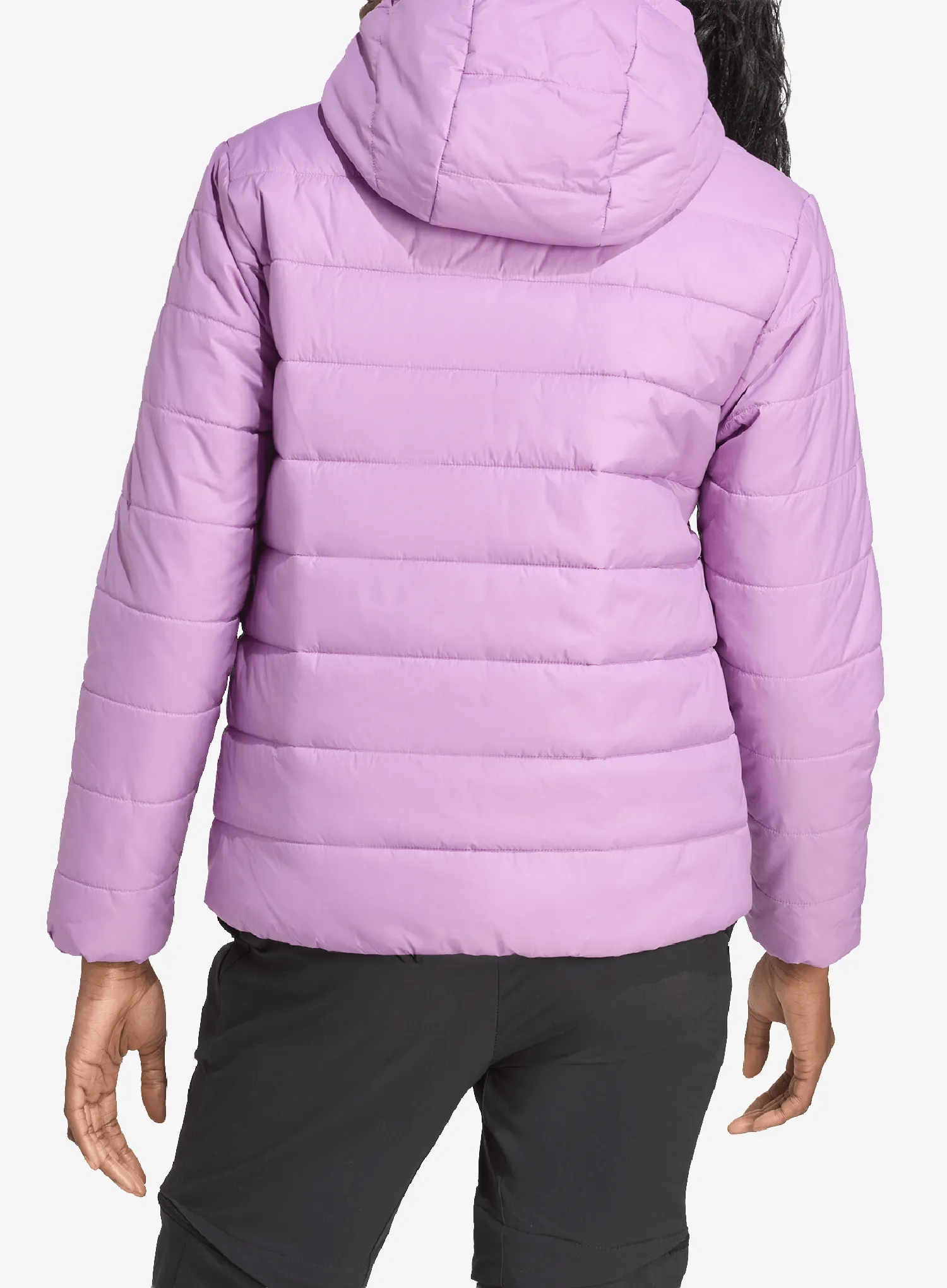 Jacke Damen adidas TERREX Multi Essentials CLIMAWARM Insulated Hooded Jacket - preloved purple