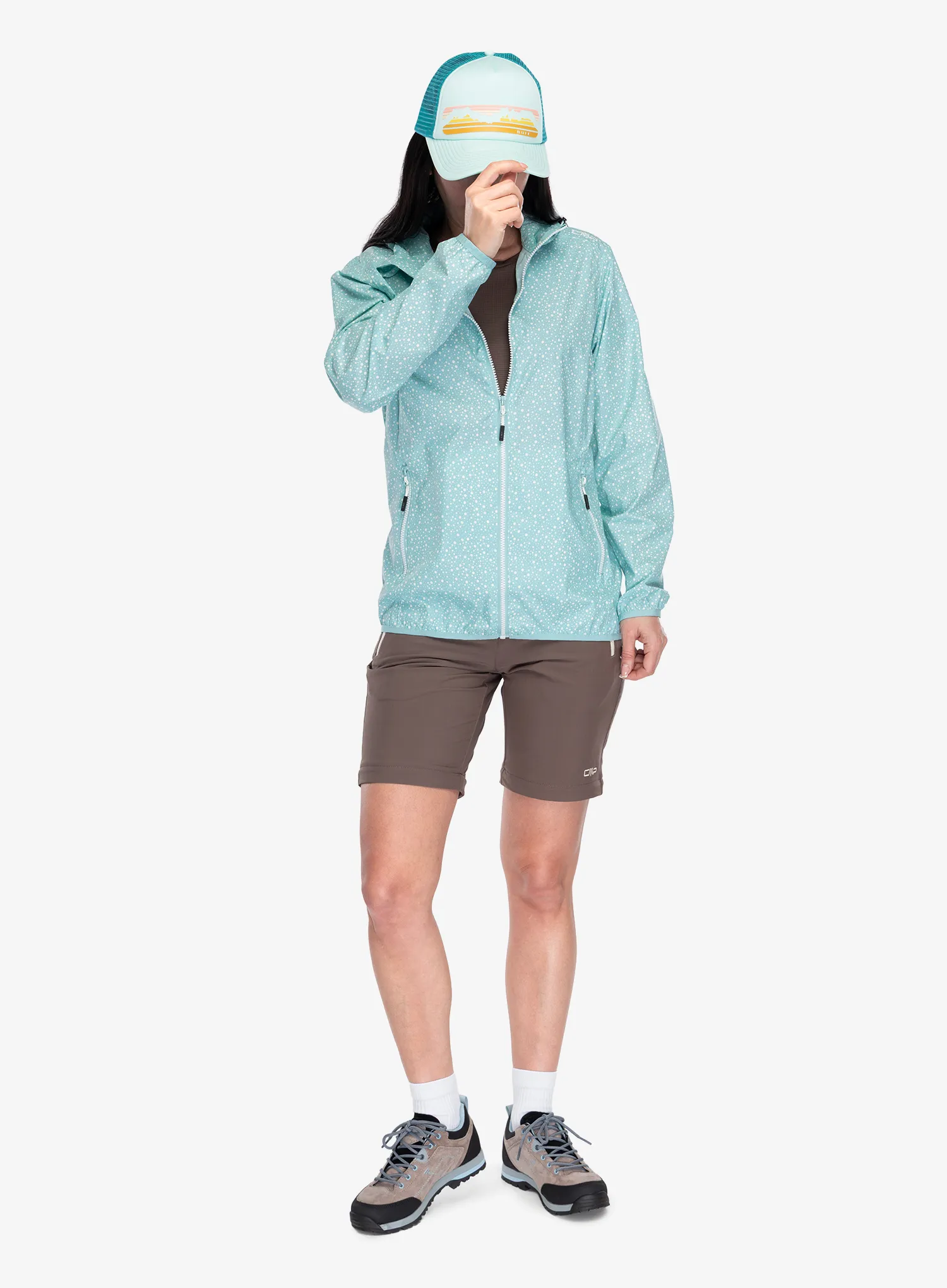 Jacke Damen CMP Strayna Jacket - lagoon