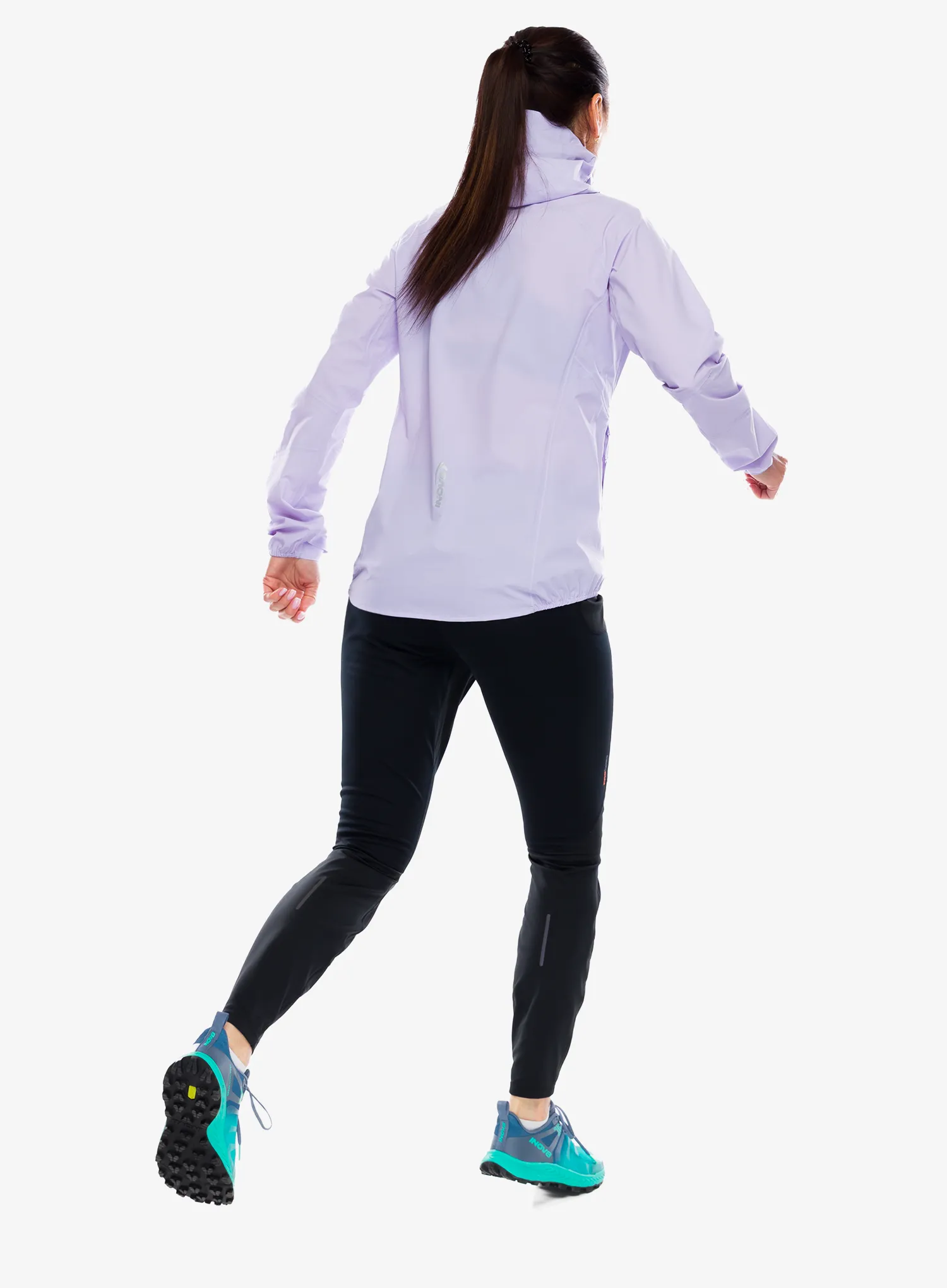 Laufjacke Damen Inov-8 Stormshell V4 - purple