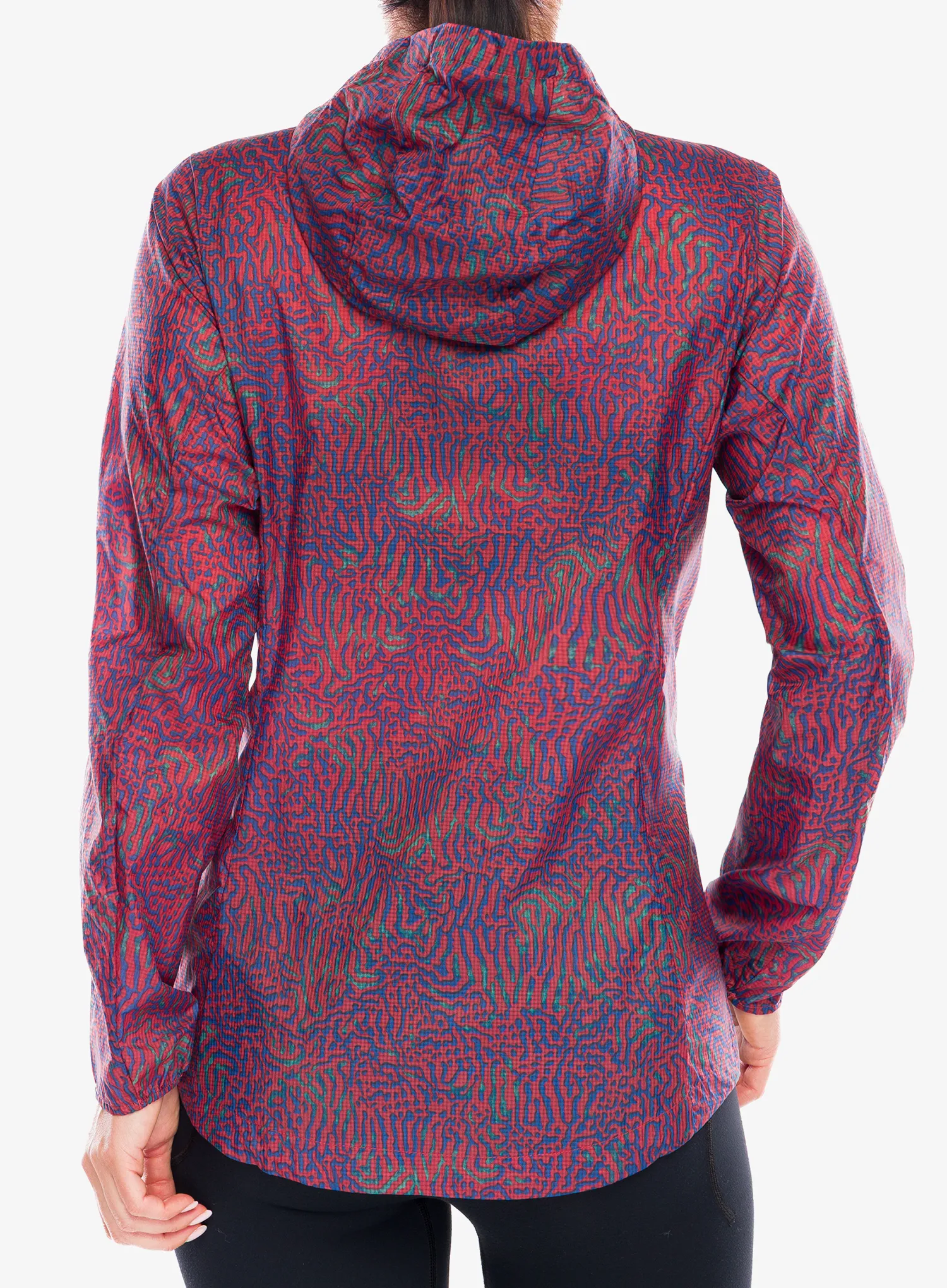 Laufjacke Damen Patagonia Houdini Jacket - sea run/potters red