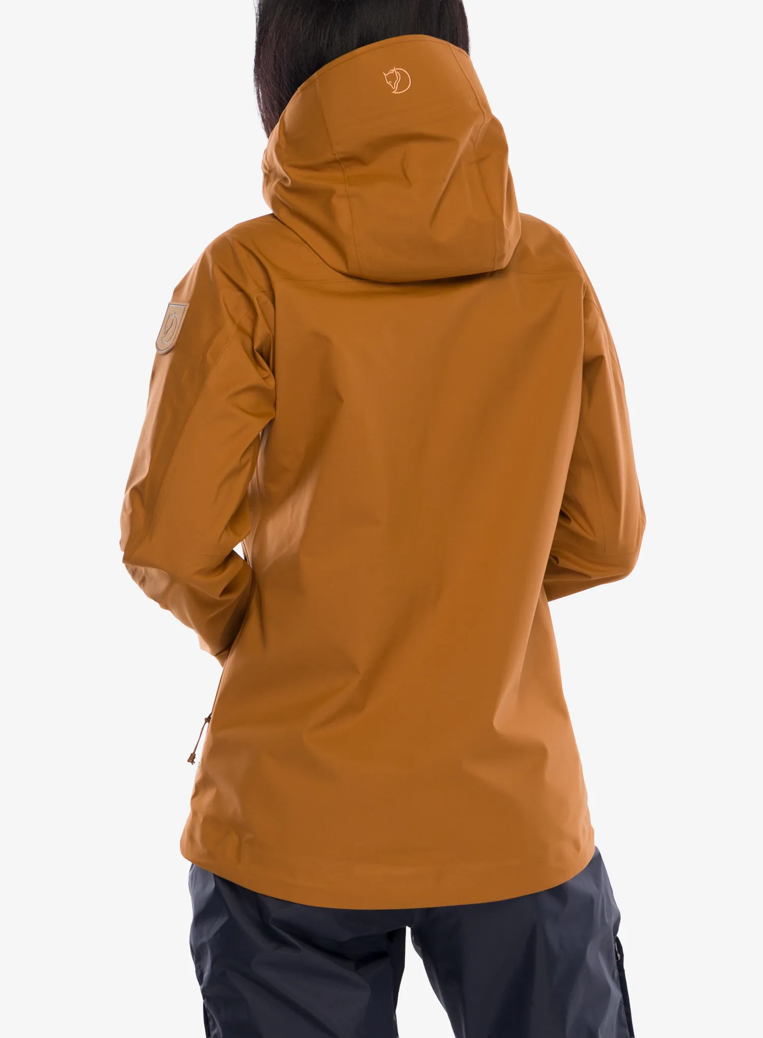 Jacke Damen Fjallraven Keb Eco-Shell Jacket - chestnut