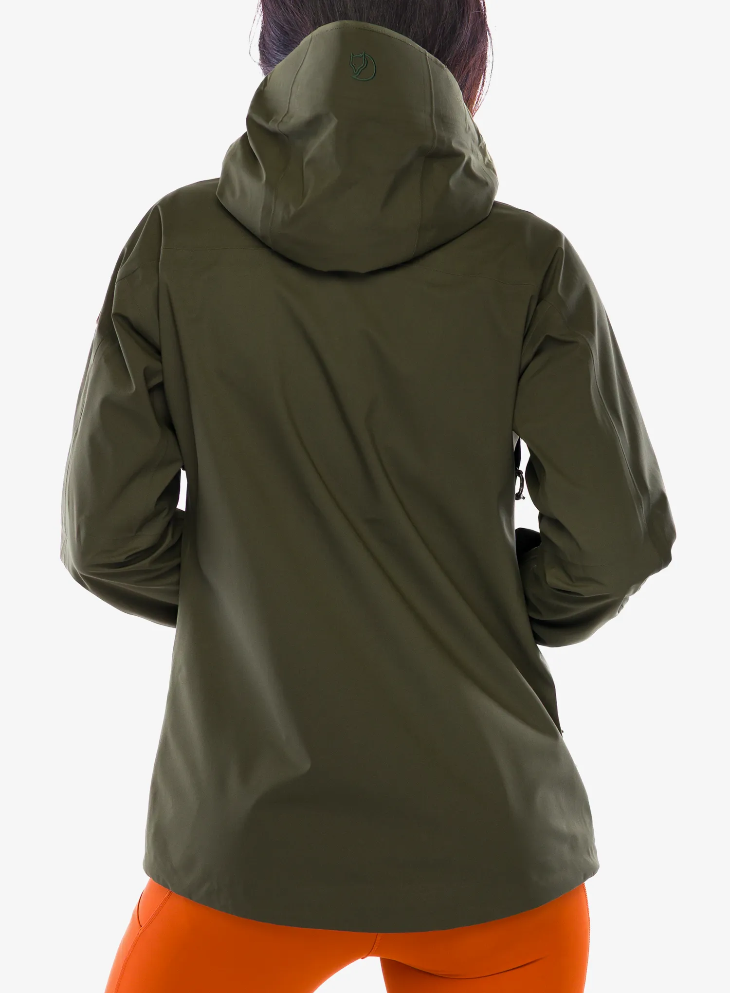 Jacke Damen Fjallraven Keb Eco-Shell Jacket - deep forest