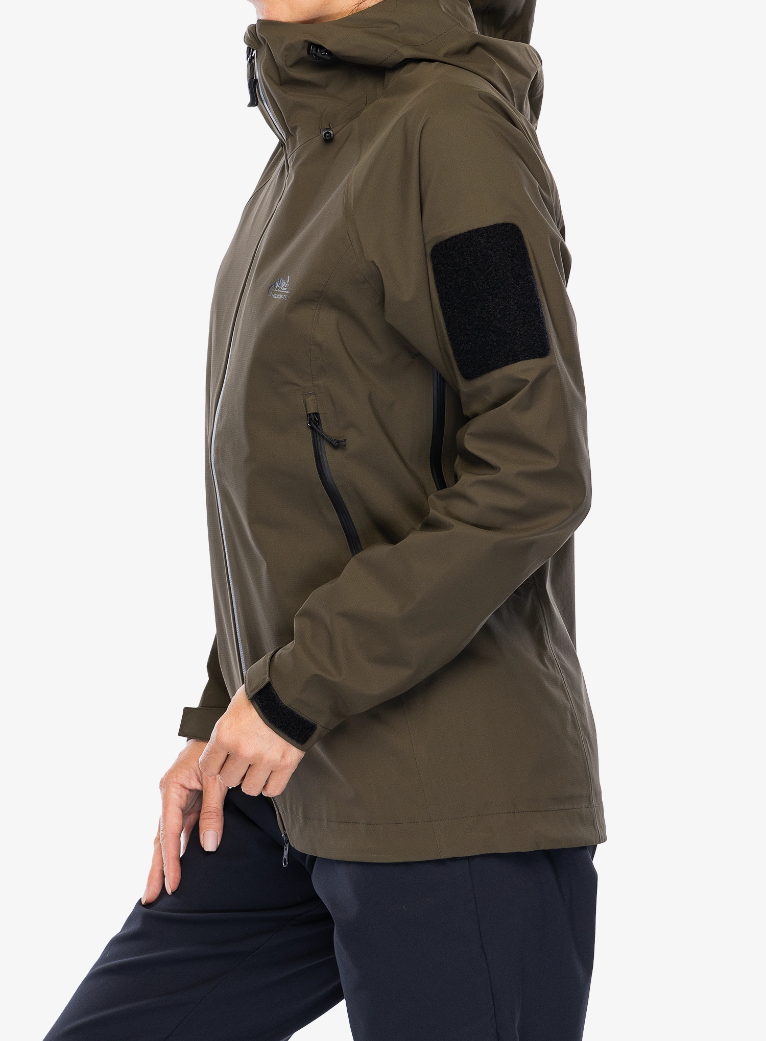 Jacke Damen Helikon-Tex Squall Hardshell - taiga green
