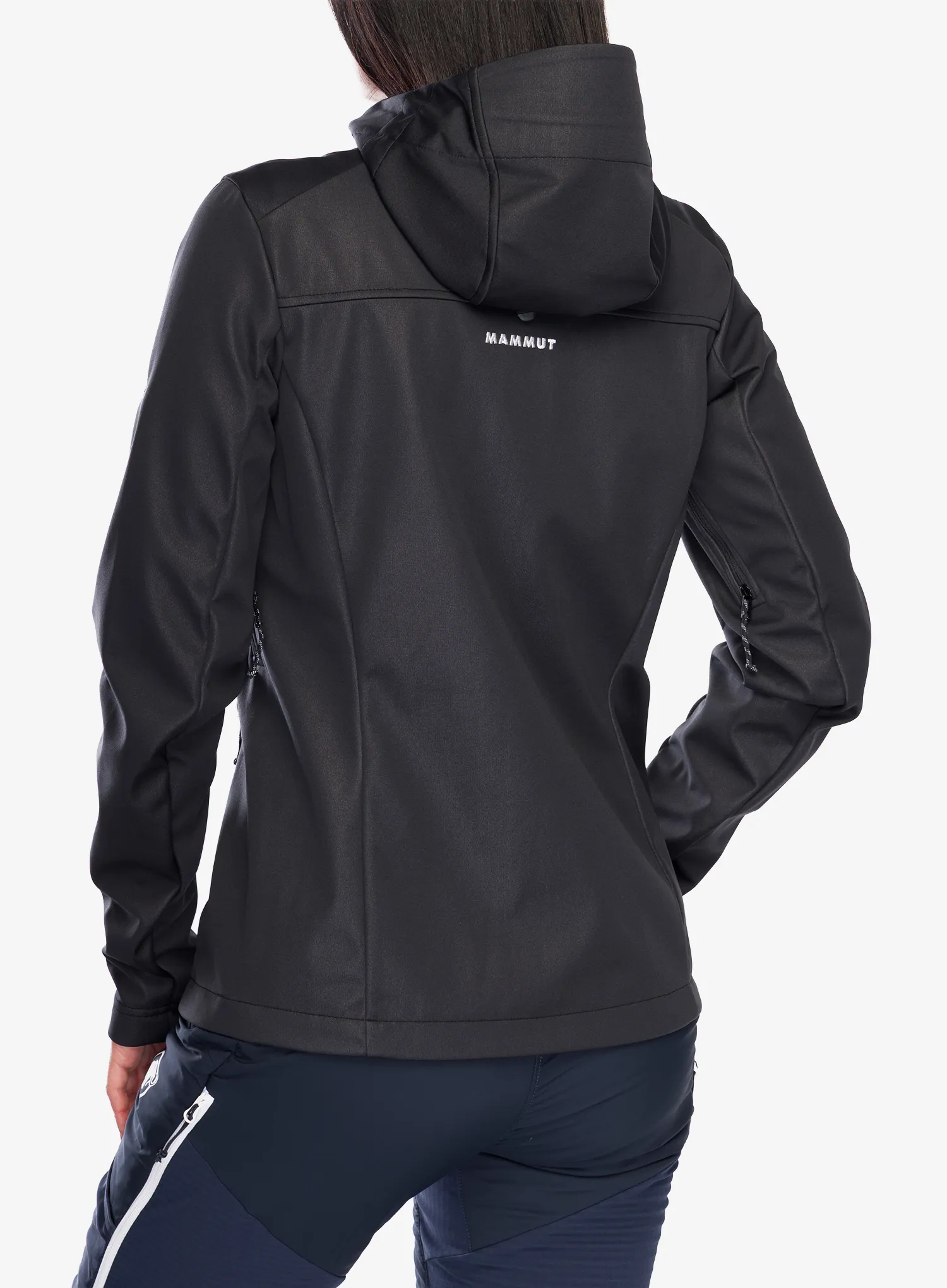 Jacke Damen Mammut Ultimate VIII SO Hooded Jacket - black/black