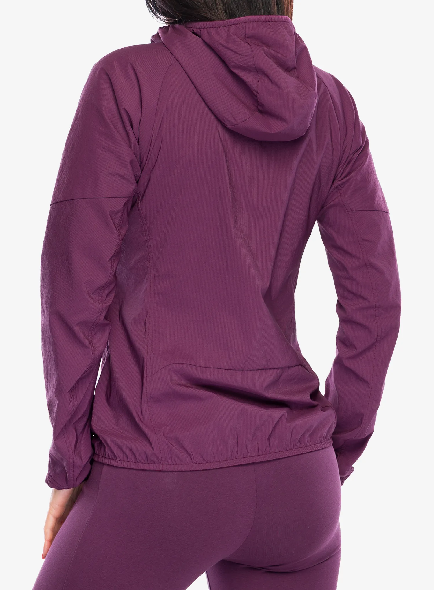 Jacke Damen Montura Rise Octa Hooded Jacket - wine red