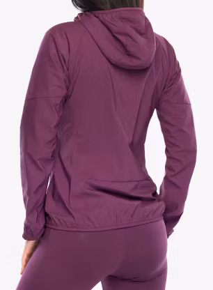 Jacke Damen Montura Rise Octa Hooded Jacket - wine red