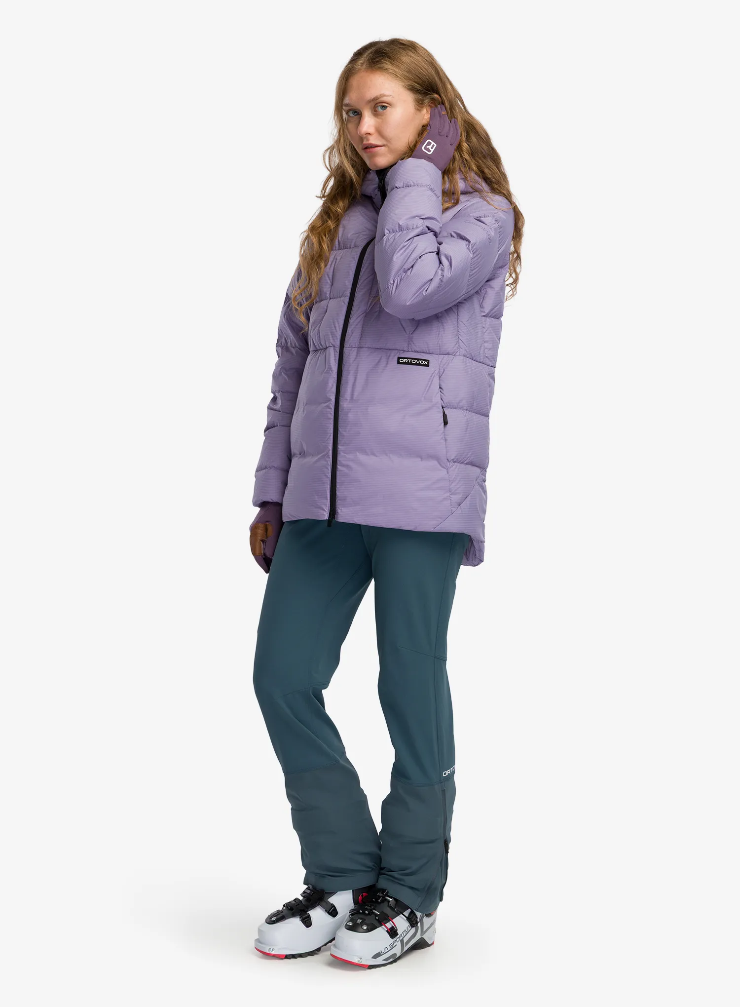 Jacke Damen Ortovox Downwool 270 Jacket - lush lavender