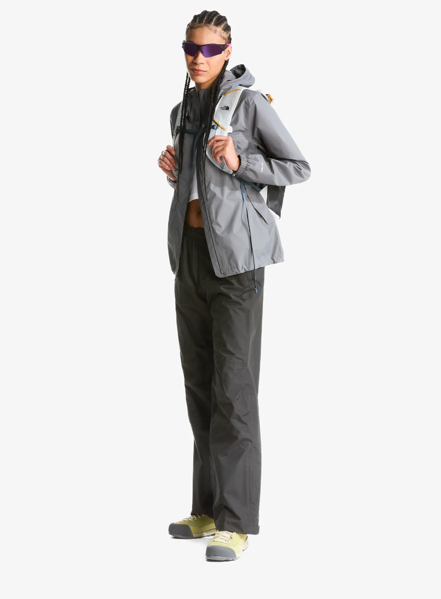 Jacke Damen The North Face Antora Rain Jacket - smoked pearl