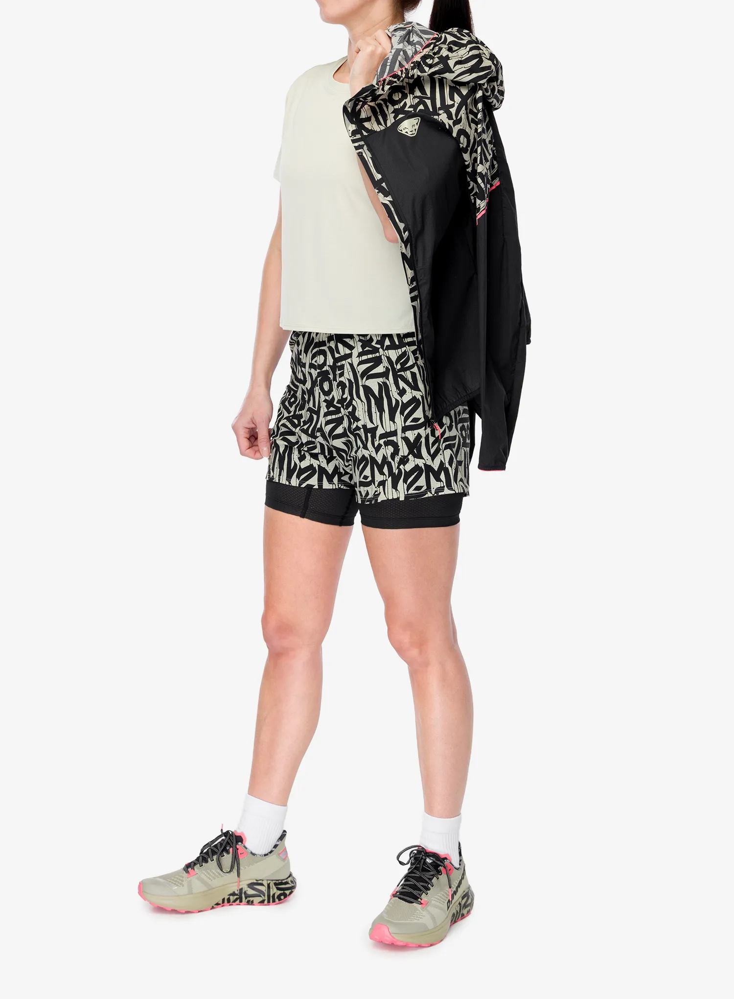 Laufjacke Damen Dynafit Trail Wind Jacket - overcast/overcast