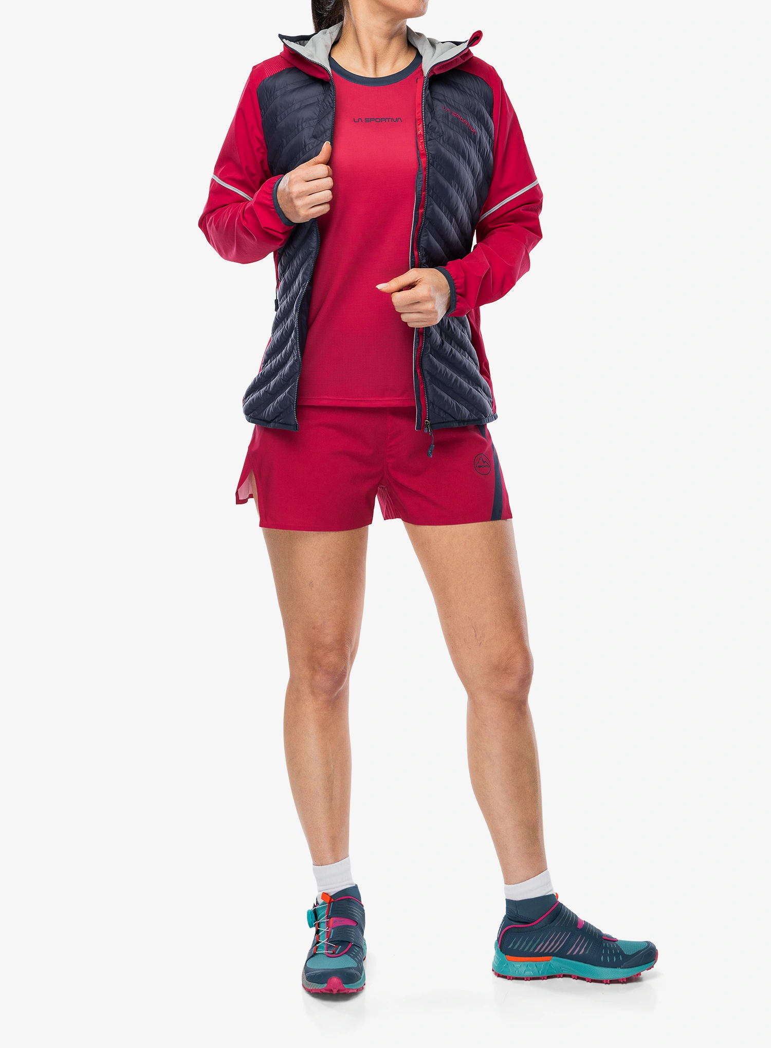 Laufjacke Damen La Sportiva Koro Jacket - night sky/azalea