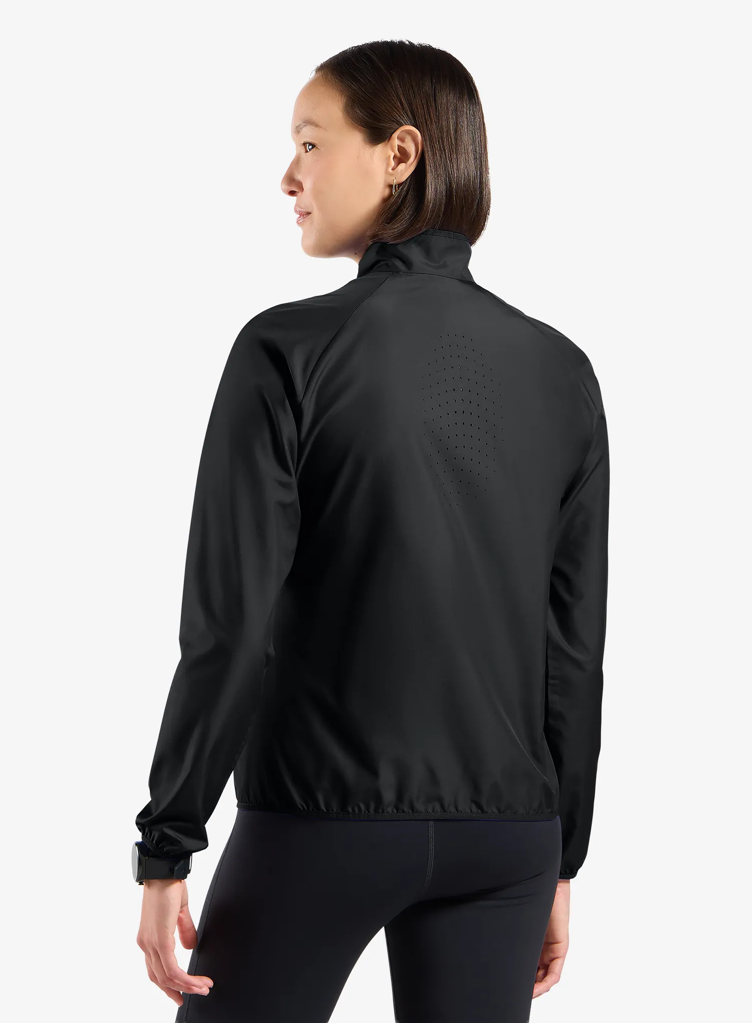 Laufjacke Damen Odlo Essential Light Jacket - black