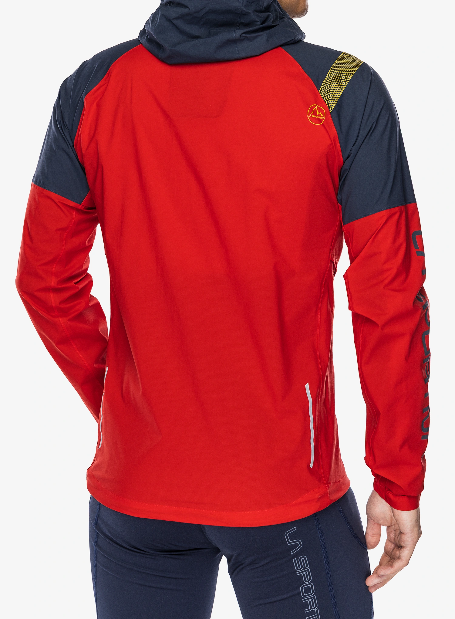 Laufjacke La Sportiva Pocketshell Jacket - mountain red/night sky