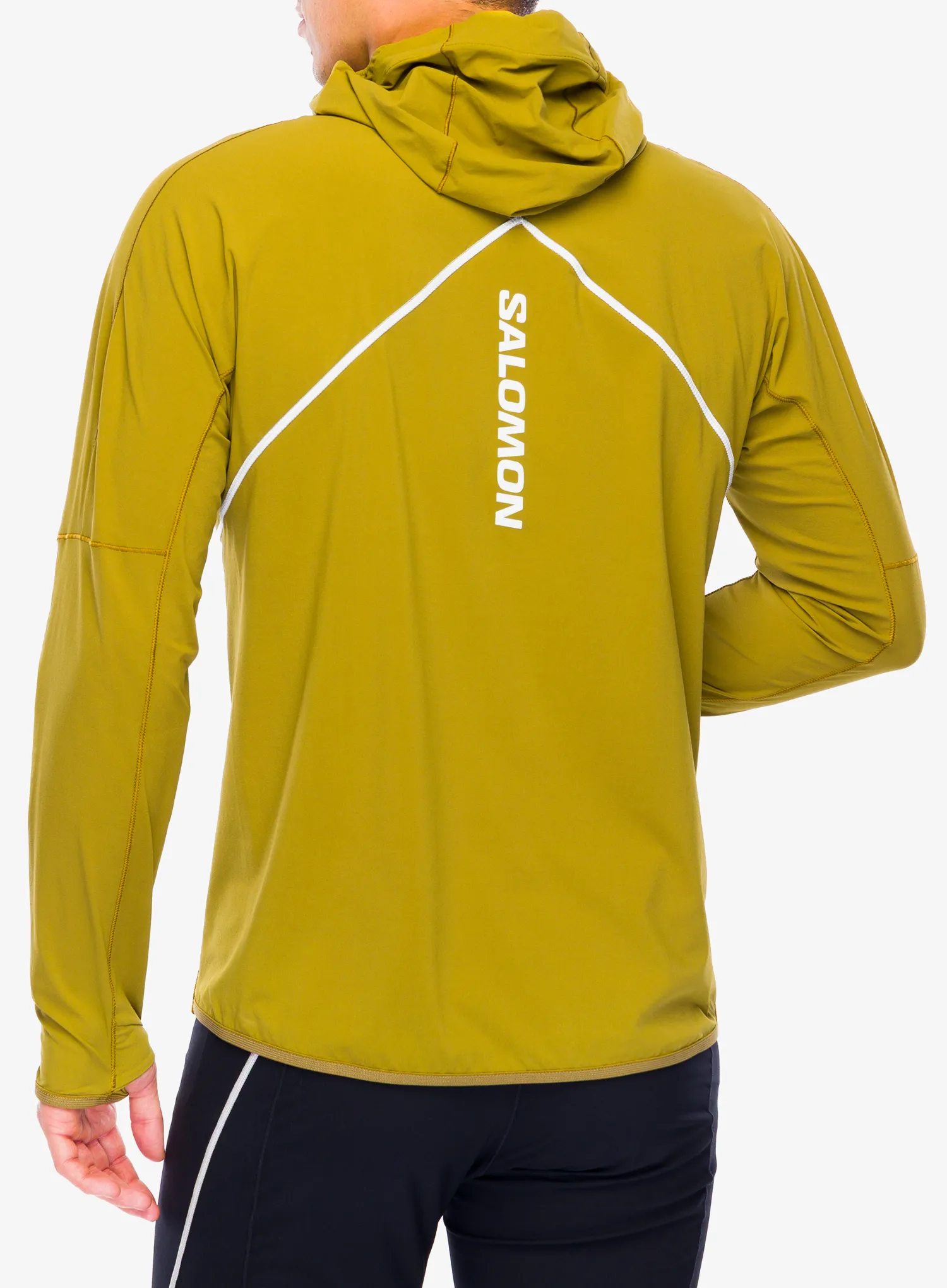 Laufjacke Salomon Sense Aero Hybrid HZ HD - plantation